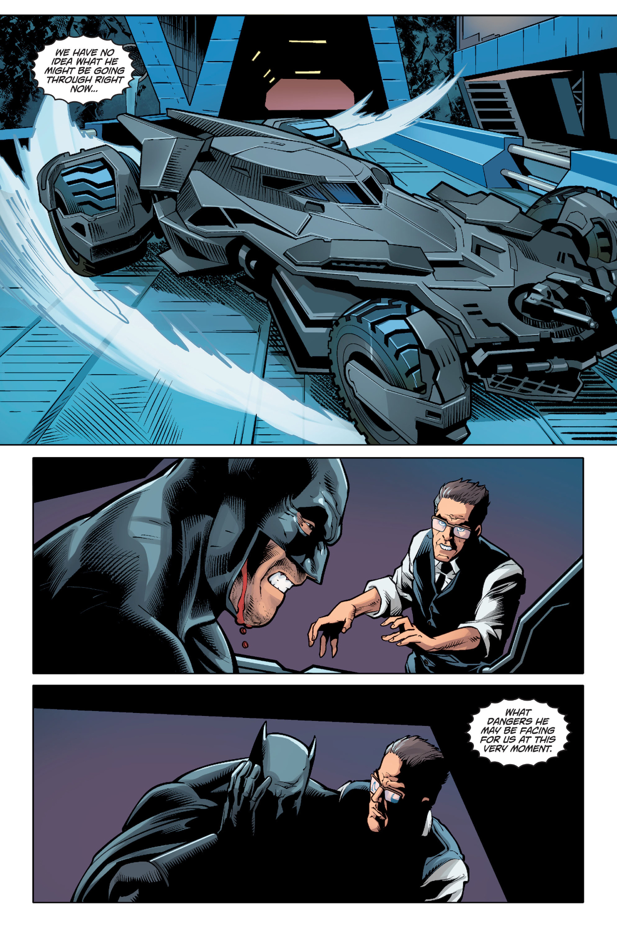 Read online Batman v Superman: Dawn of Justice - Upstairs/Downstairs comic -  Issue # Full - 21