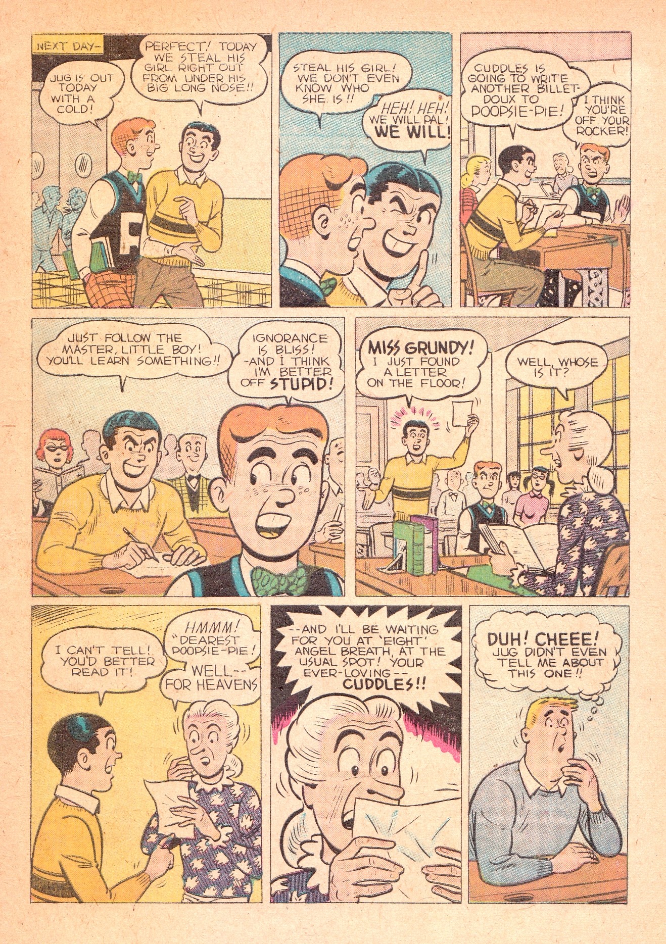 Read online Archie's Pal Jughead comic -  Issue #37 - 5