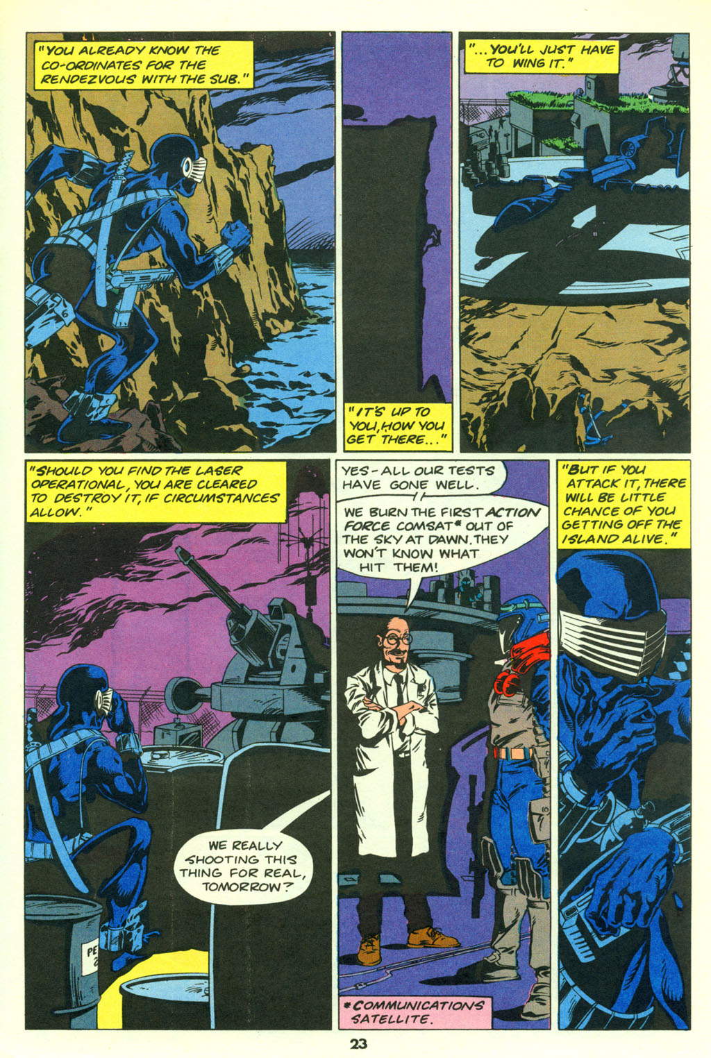 Read online G.I. Joe European Missions comic -  Issue #15 - 21