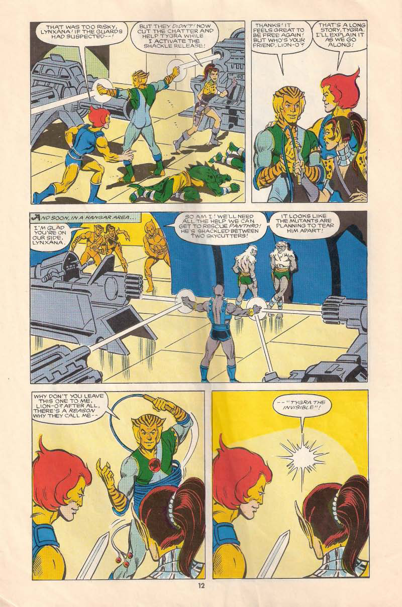 Read online ThunderCats (1987) comic -  Issue #5 - 12