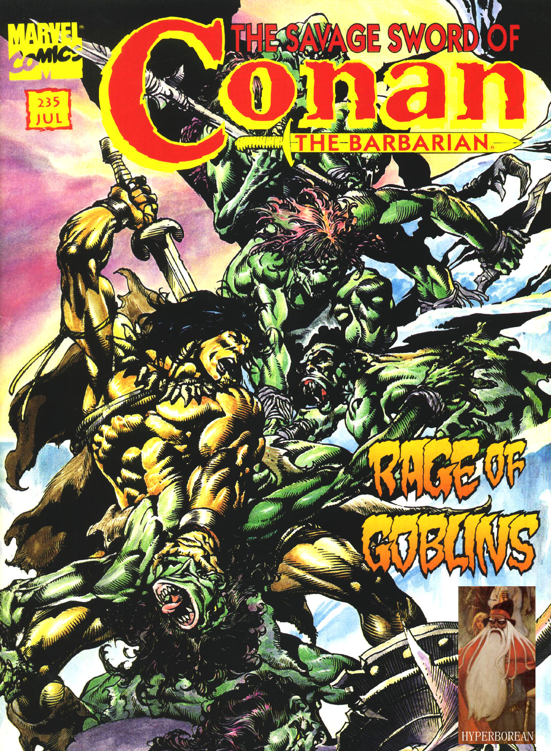 Read online The Savage Sword Of Conan comic -  Issue #235 - 1