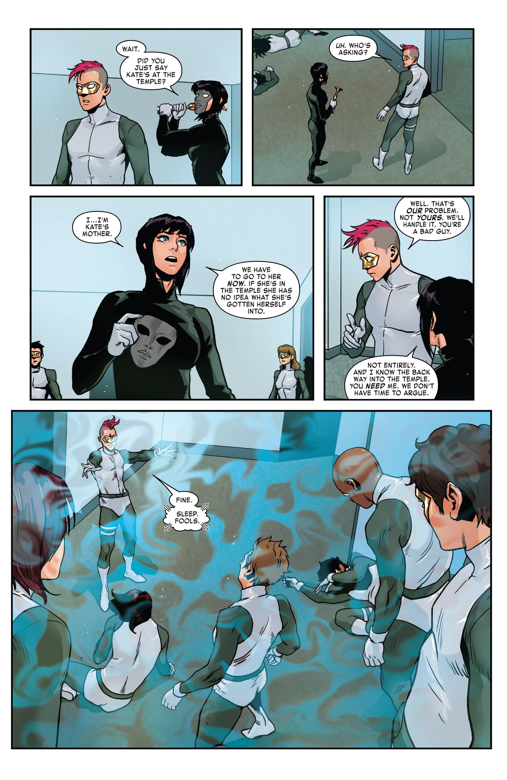 Read online Hawkeye: Team Spirit comic -  Issue # TPB (Part 1) - 80