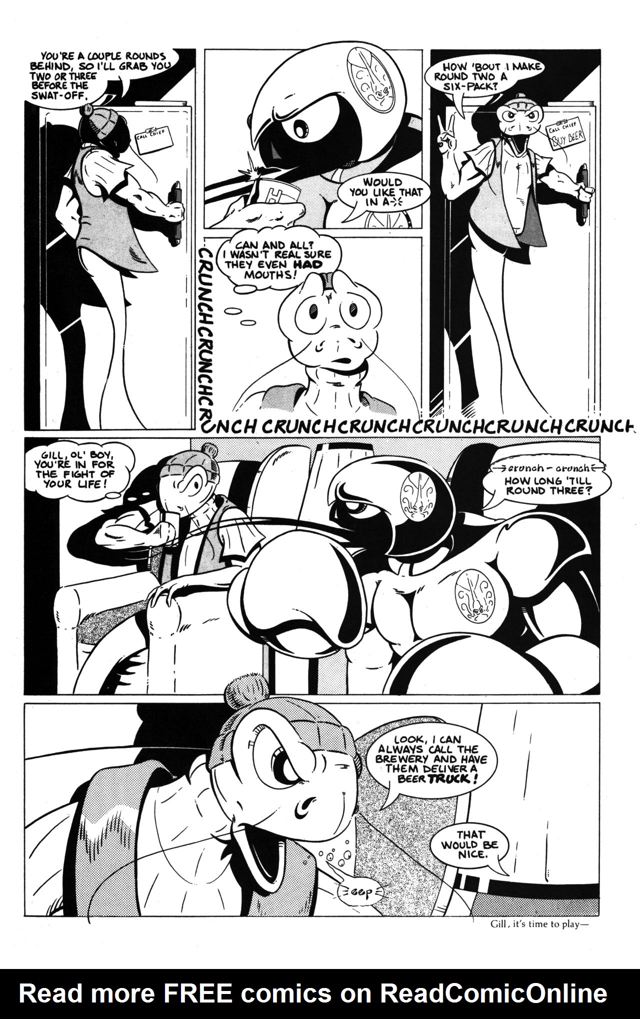 Read online The Fish Police comic -  Issue #5 - 19