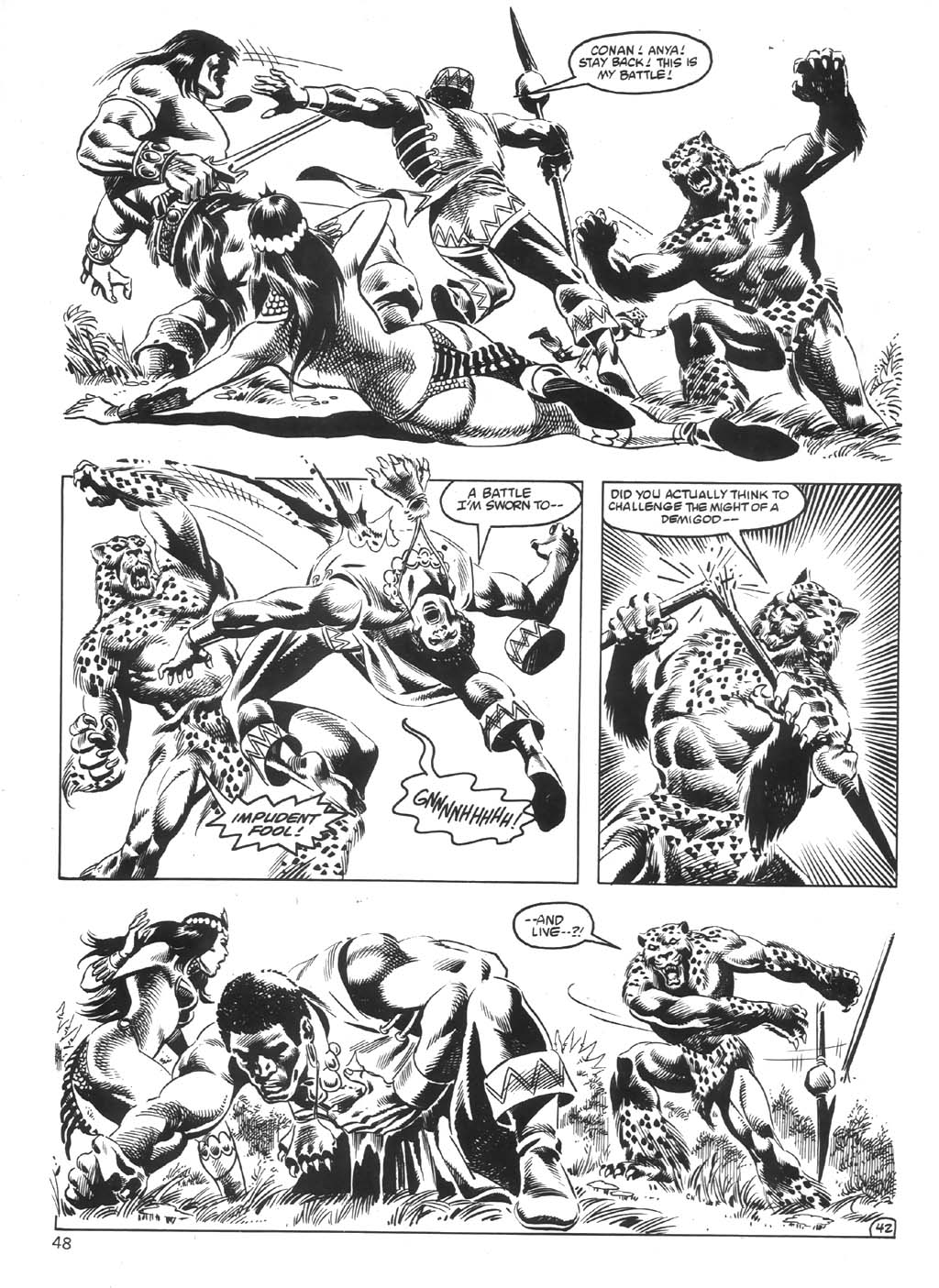 The Savage Sword Of Conan issue 97 - Page 48