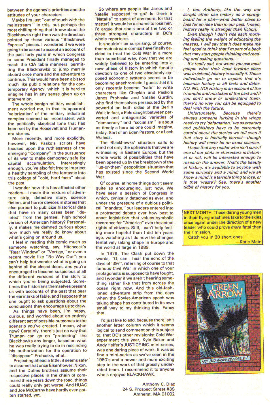Read online Blackhawk (1989) comic -  Issue #12 - 27
