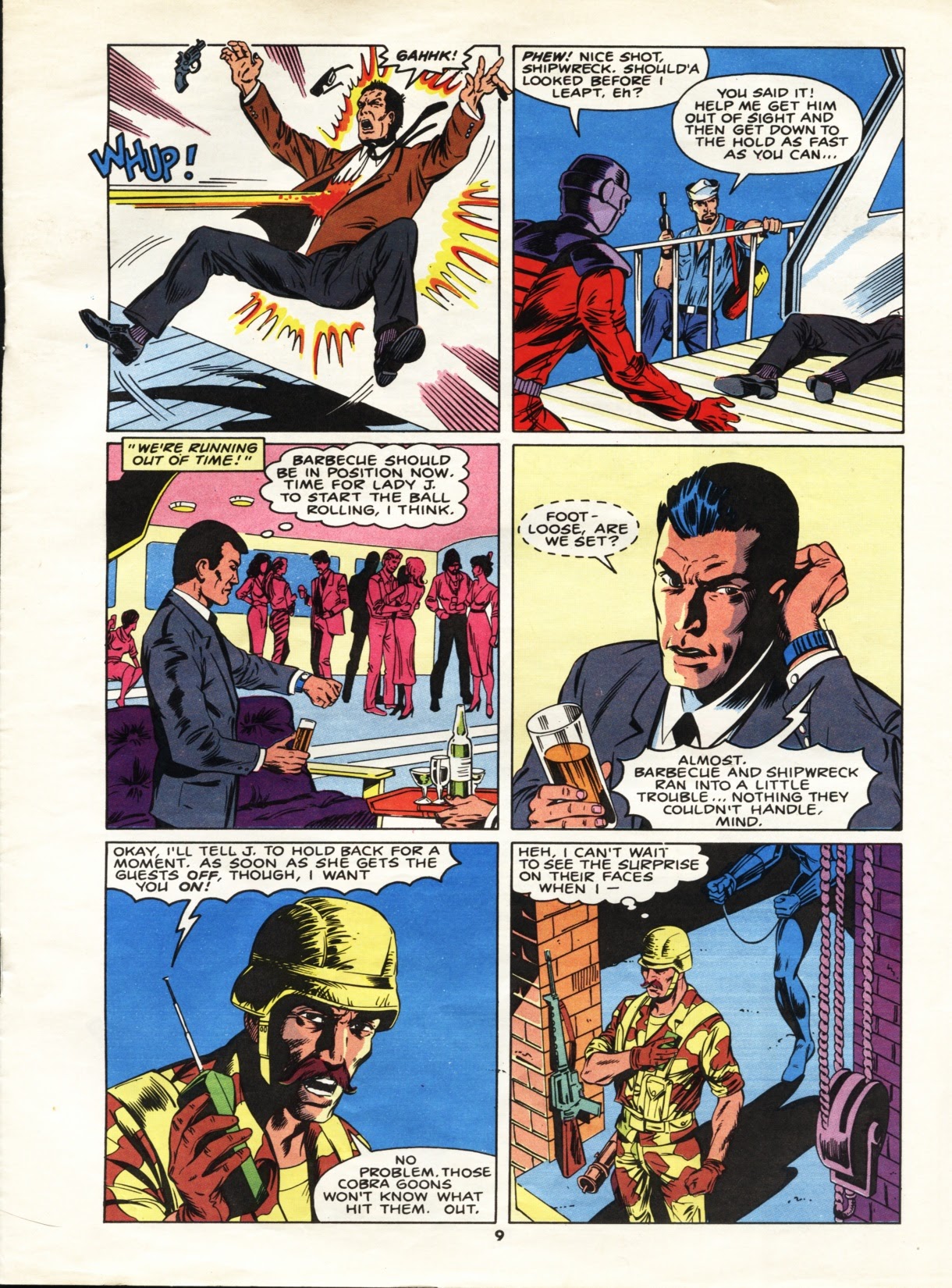 Read online Action Force comic -  Issue #1 - 8