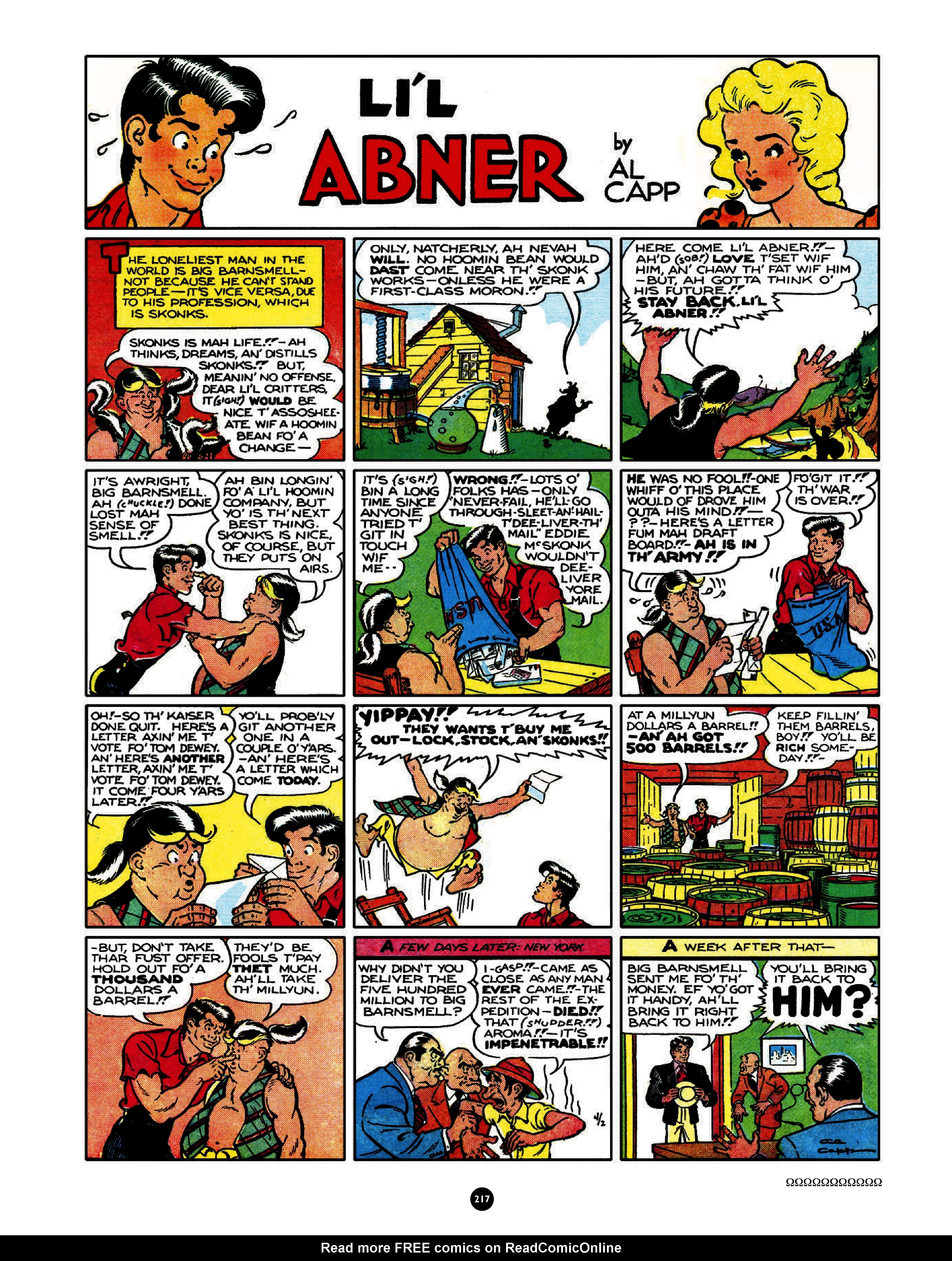 Read online Al Capp's Li'l Abner Complete Daily & Color Sunday Comics comic -  Issue # TPB 8 (Part 3) - 21