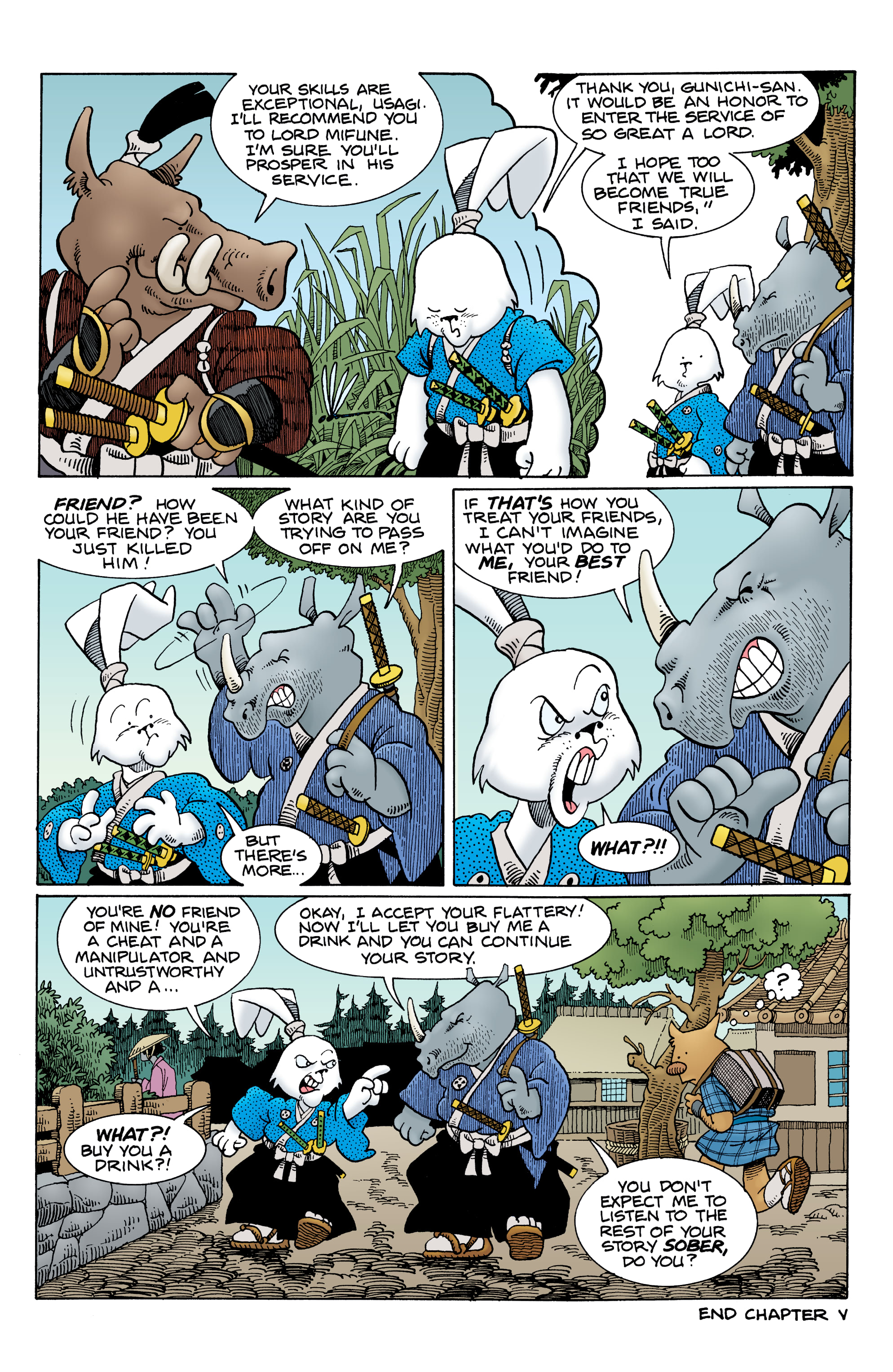 Read online Usagi Yojimbo Color Classics comic -  Issue #3 - 12