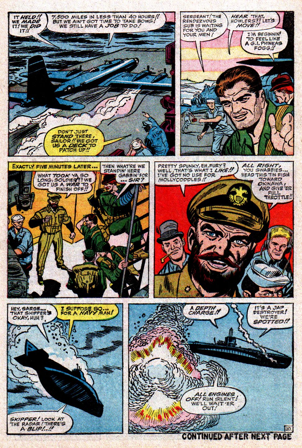 Read online Sgt. Fury comic -  Issue #10 - 14
