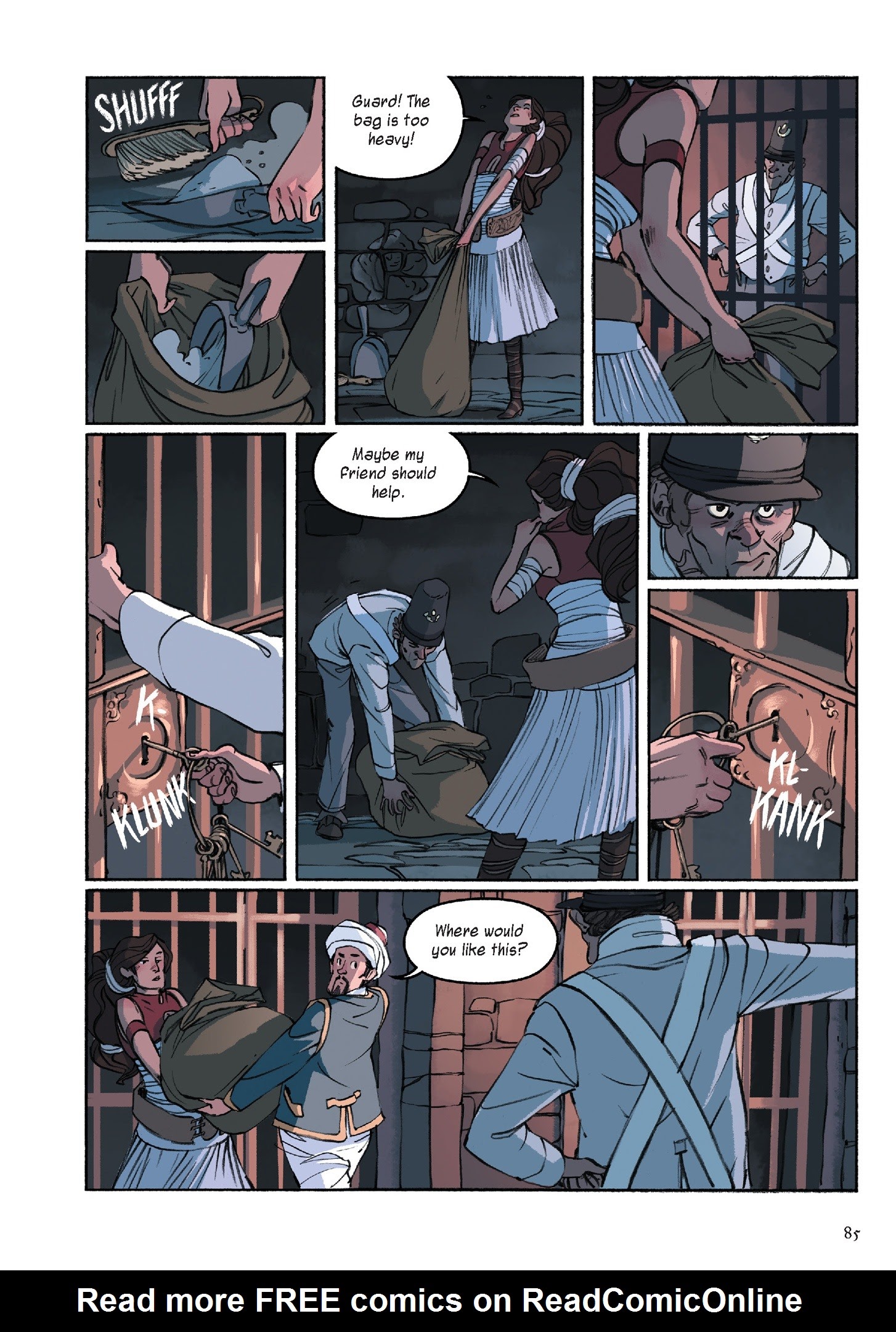 Read online Delilah Dirk and the King's Shilling comic -  Issue # TPB (Part 1) - 87