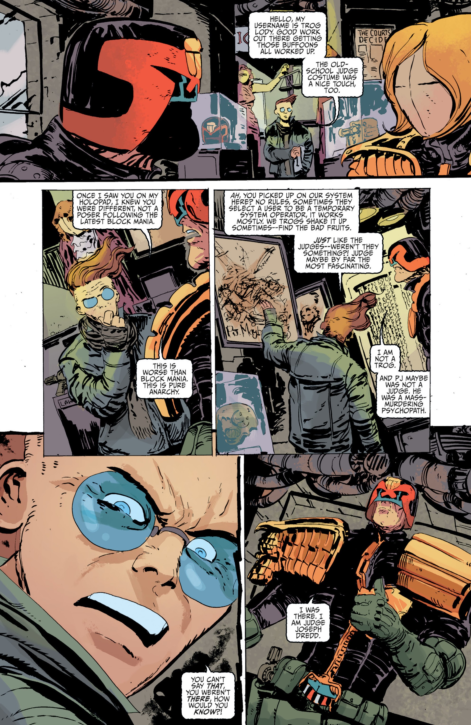 Read online Judge Dredd: Mega-City Zero comic -  Issue # TPB 1 - 34