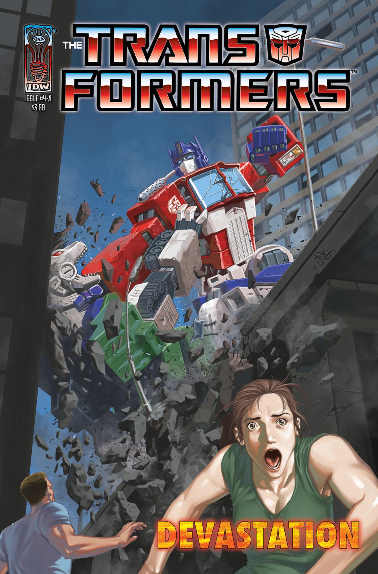 Read online The Transformers: Devastation comic -  Issue #4 - 1