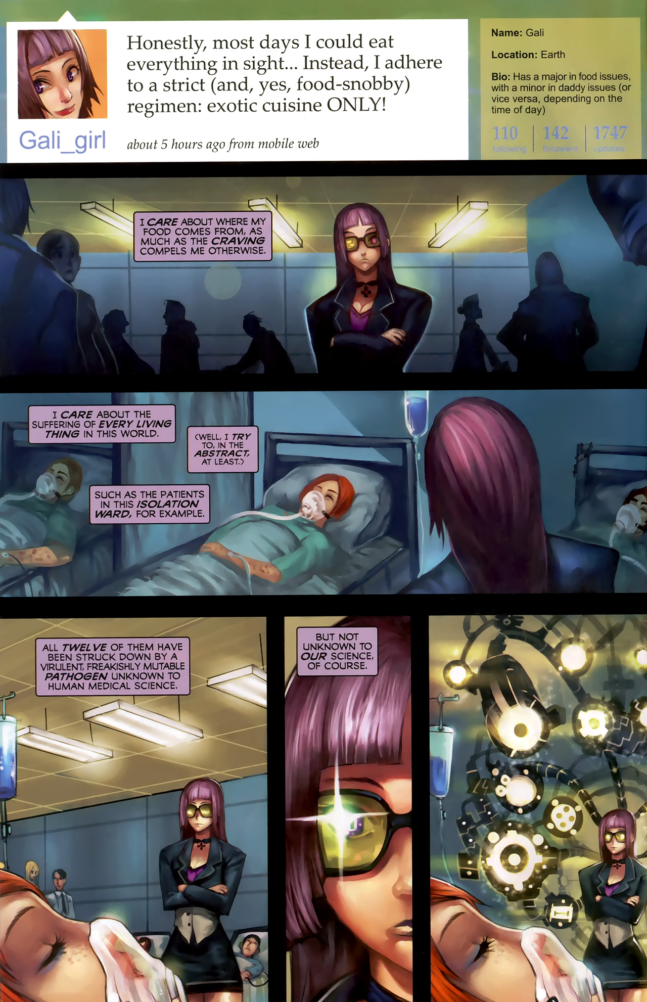 Read online Galacta: Daughter of Galactus comic -  Issue # Full - 3