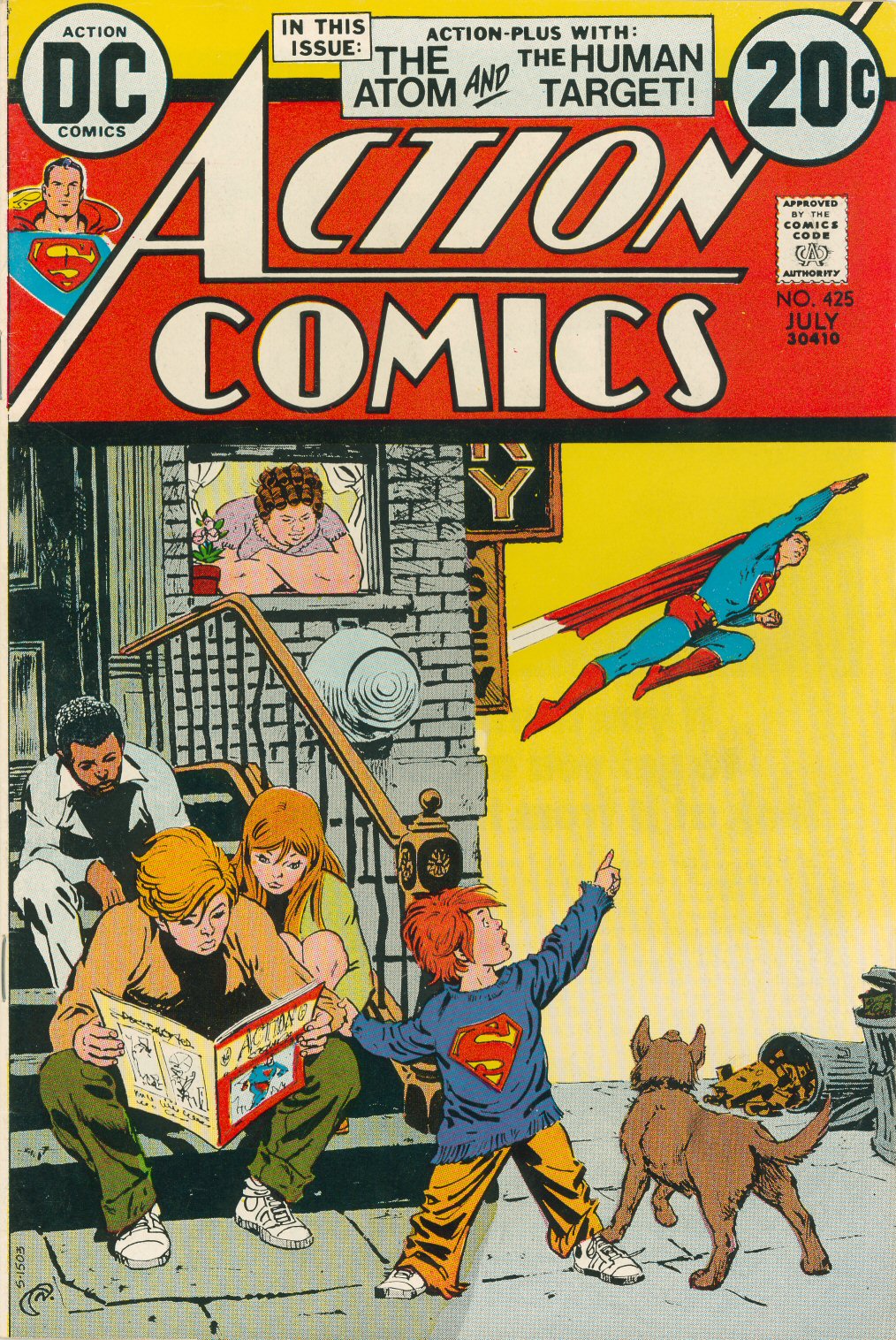 Read online Action Comics (1938) comic -  Issue #425 - 1