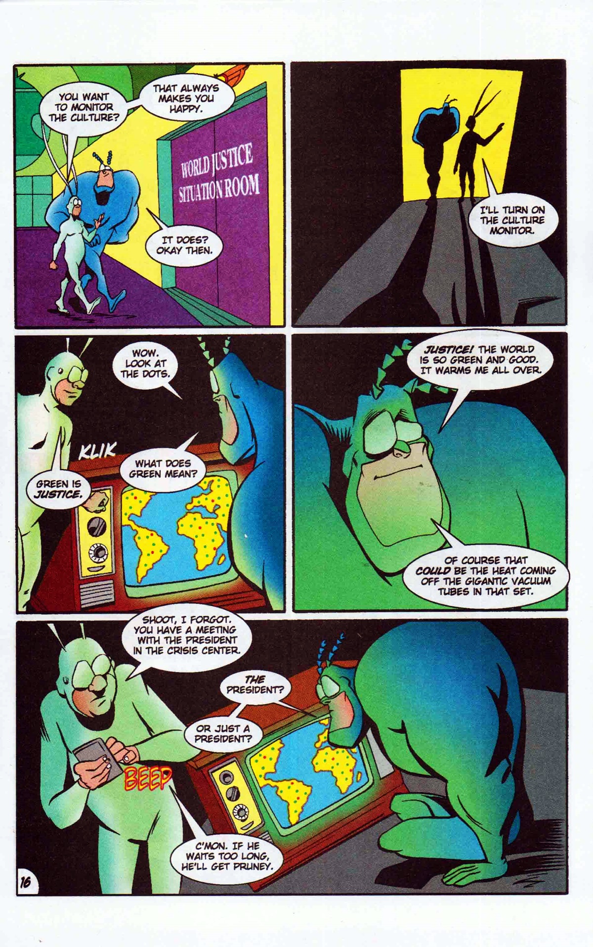 Read online The Tick: Days of Drama comic -  Issue #6 - 18