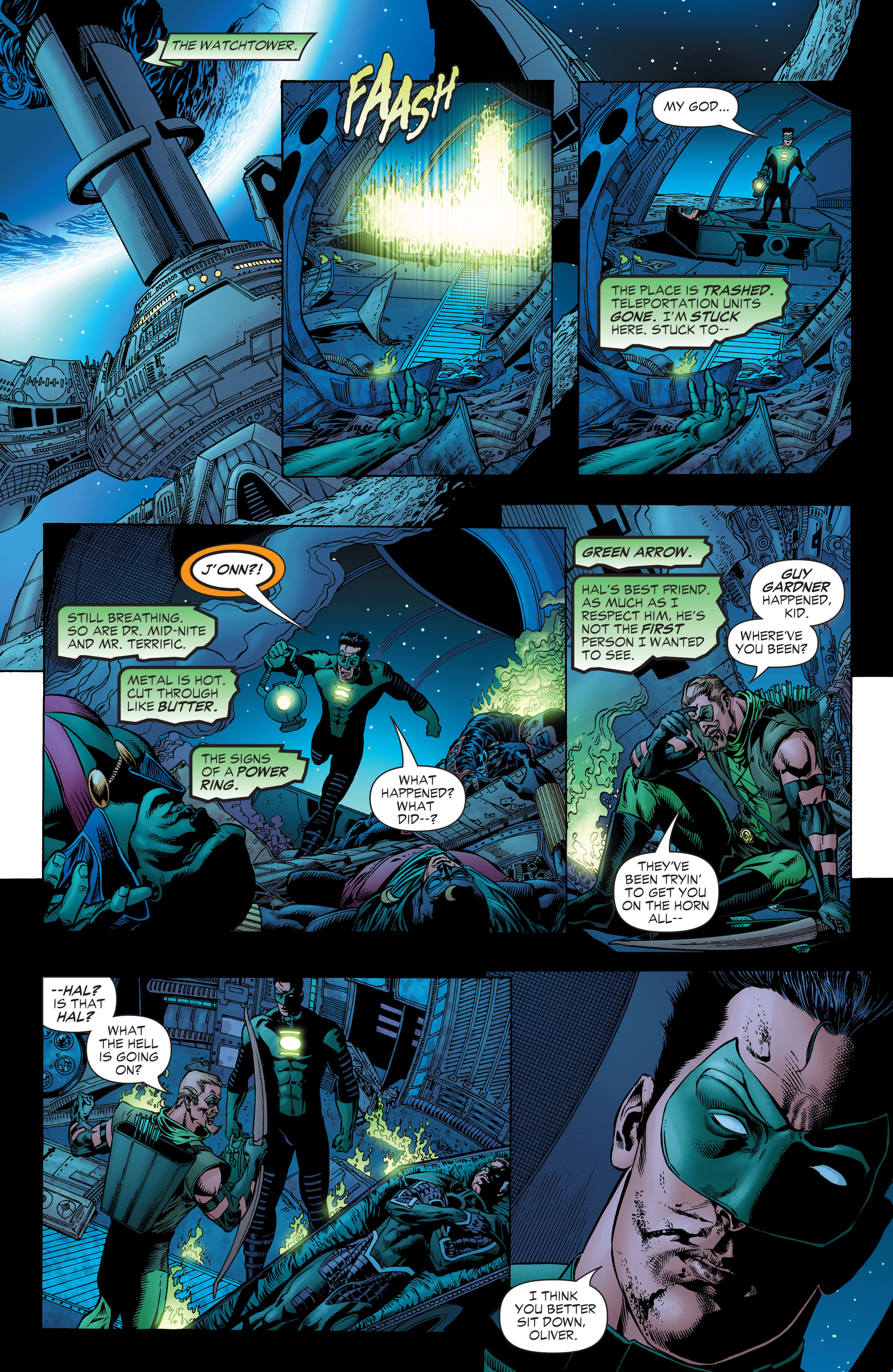 Read online Green Lantern by Geoff Johns comic -  Issue # TPB 1 (Part 1) - 76