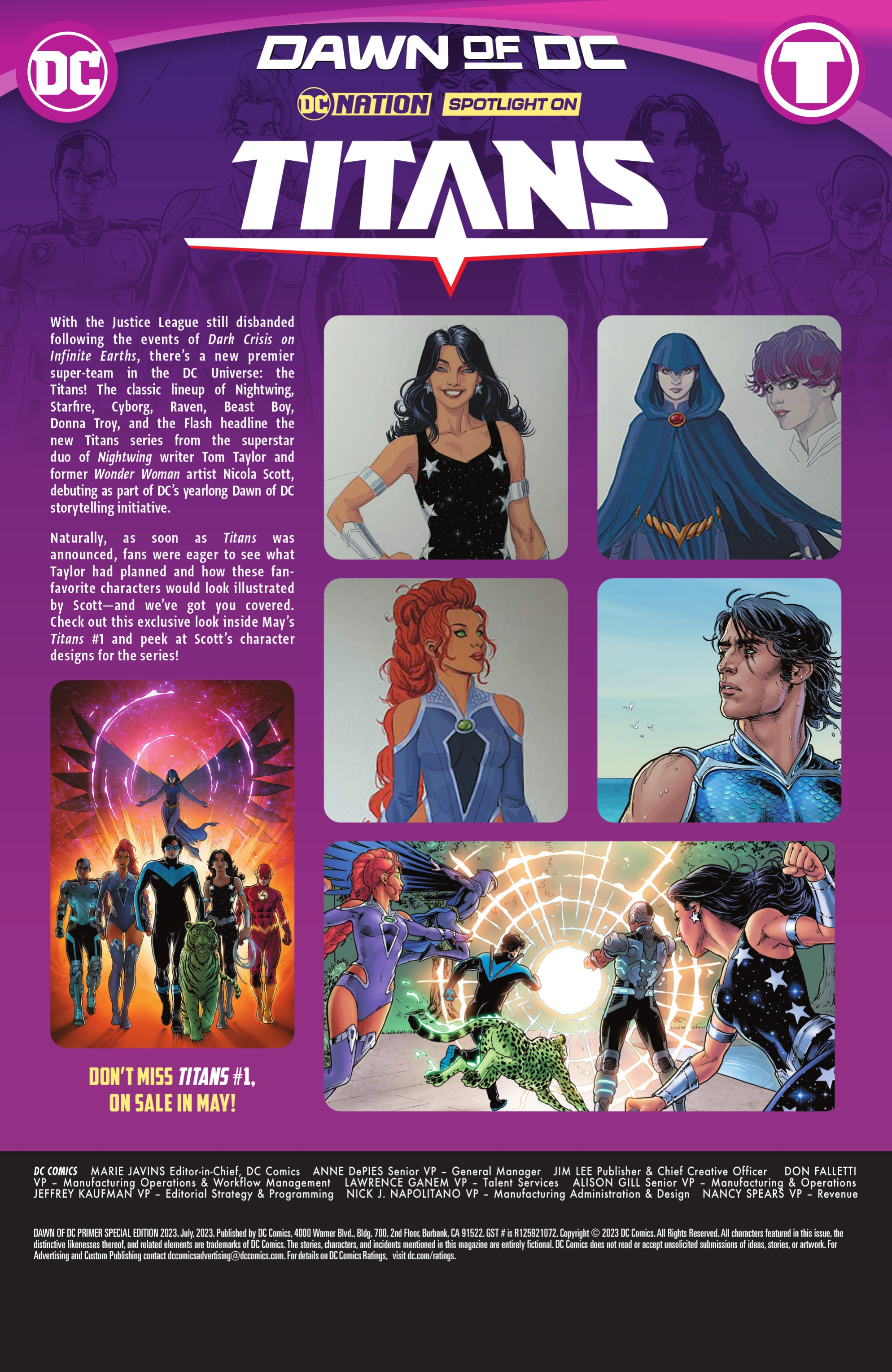 Read online Dawn of DC Primer Special Edition 2023 comic -  Issue # Full - 24
