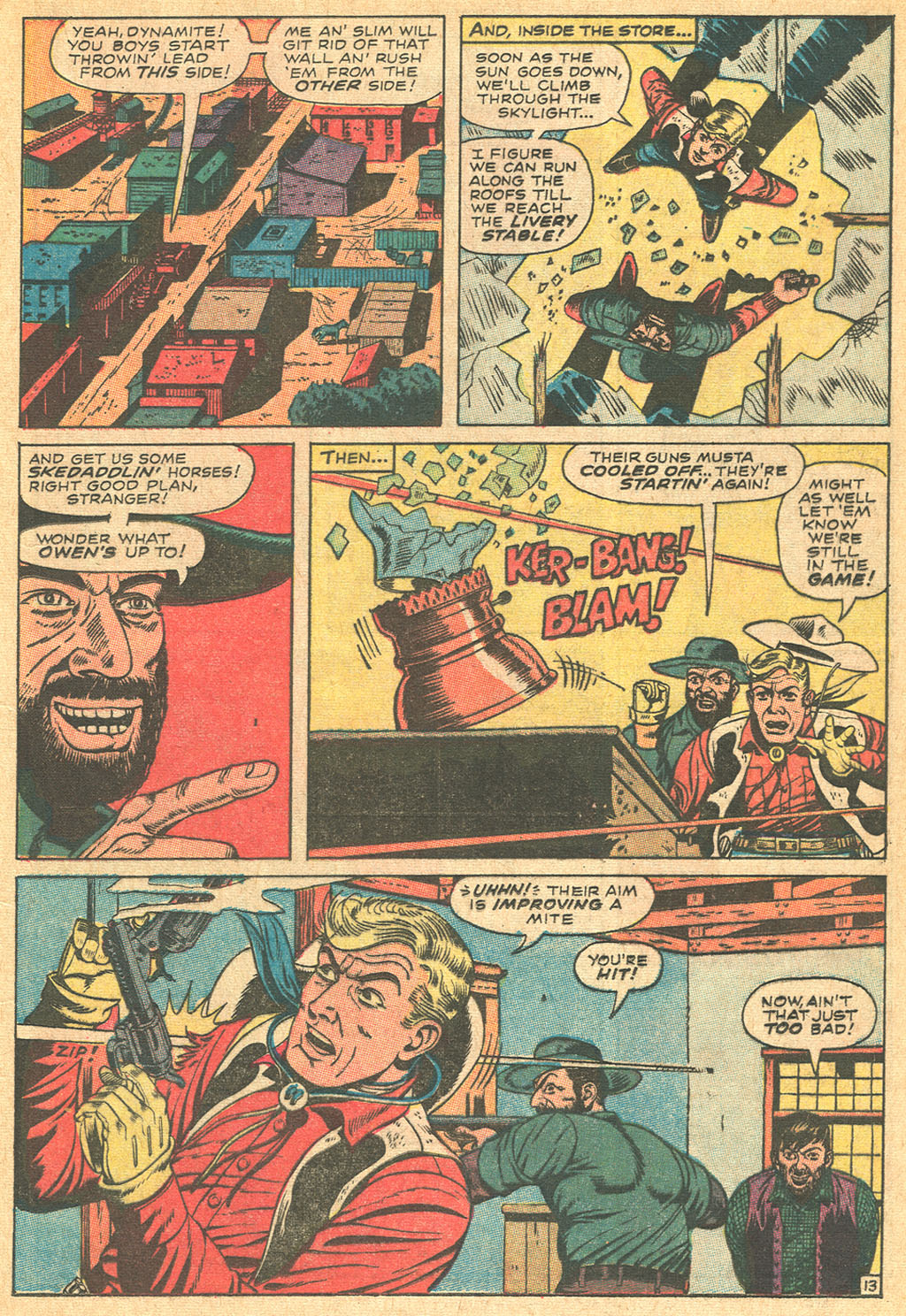 Read online Kid Colt Outlaw comic -  Issue #134 - 17