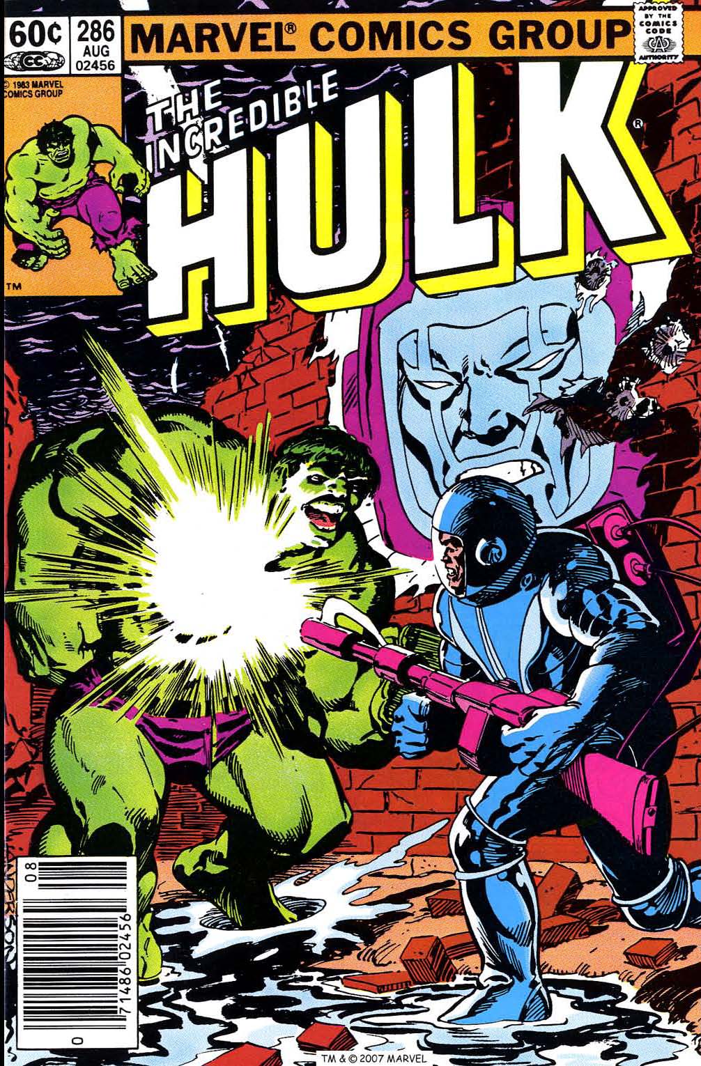 Read online The Incredible Hulk (1968) comic -  Issue #286 - 1