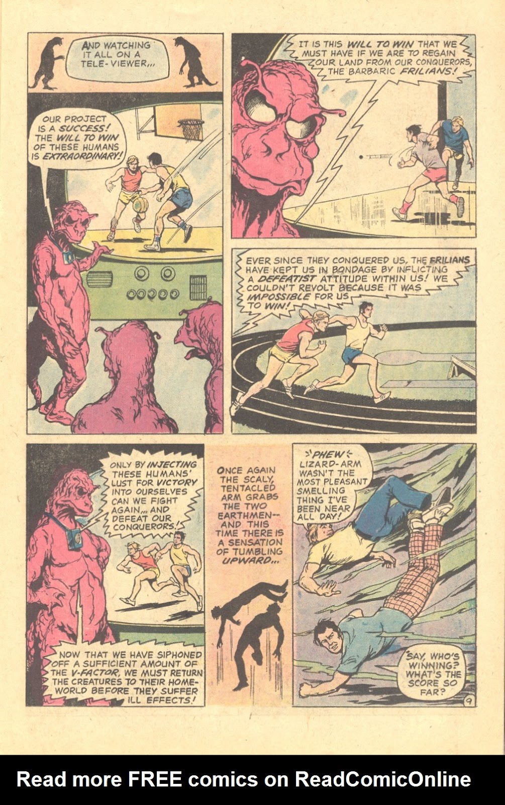 Read online Strange Sports Stories (1973) comic -  Issue #6 - 10
