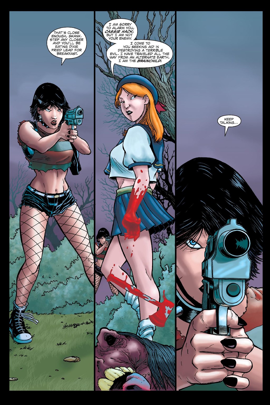 Read online Hack/Slash Deluxe comic -  Issue # TPB 3 (Part 4) - 92