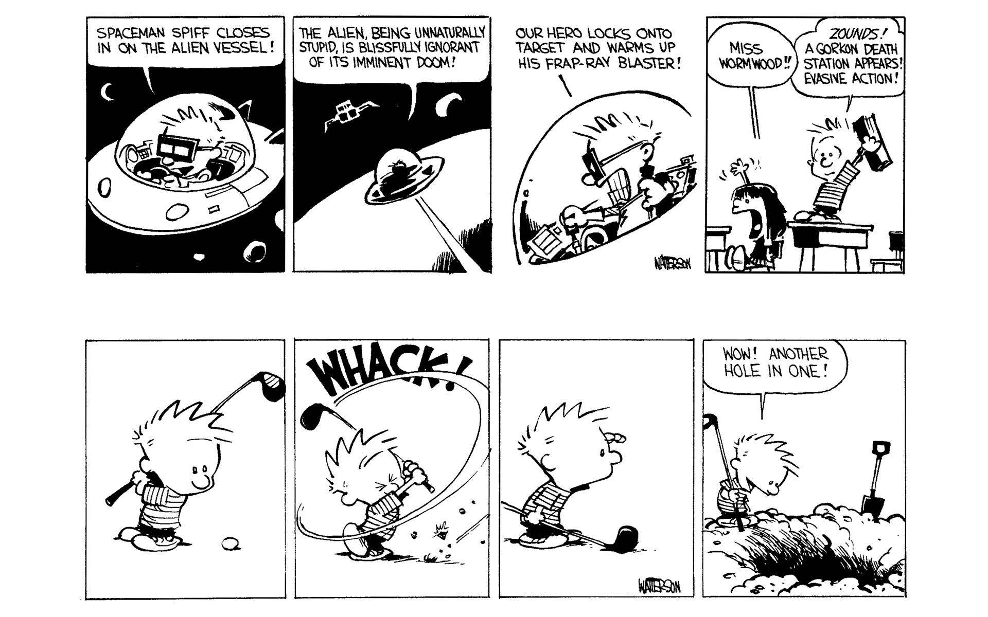 Read online Calvin and Hobbes comic -  Issue #1 - 103