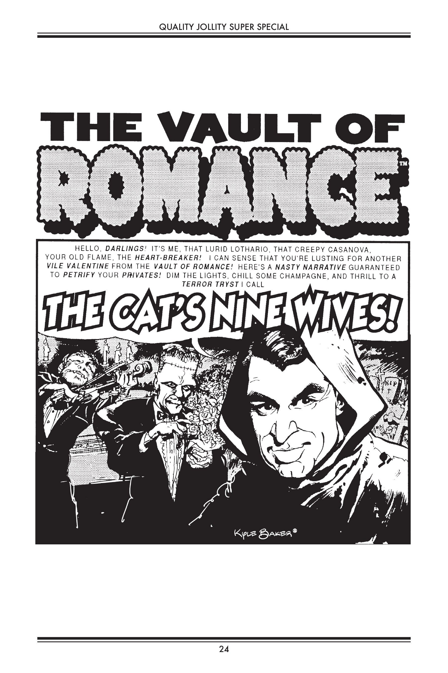 Read online You Should Have Killed Me When You Had The Chance!: Quality Jollity Super Special comic -  Issue # TPB - 24