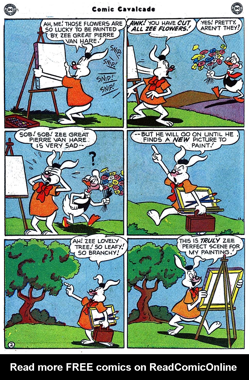 Read online Comic Cavalcade comic -  Issue #38 - 54