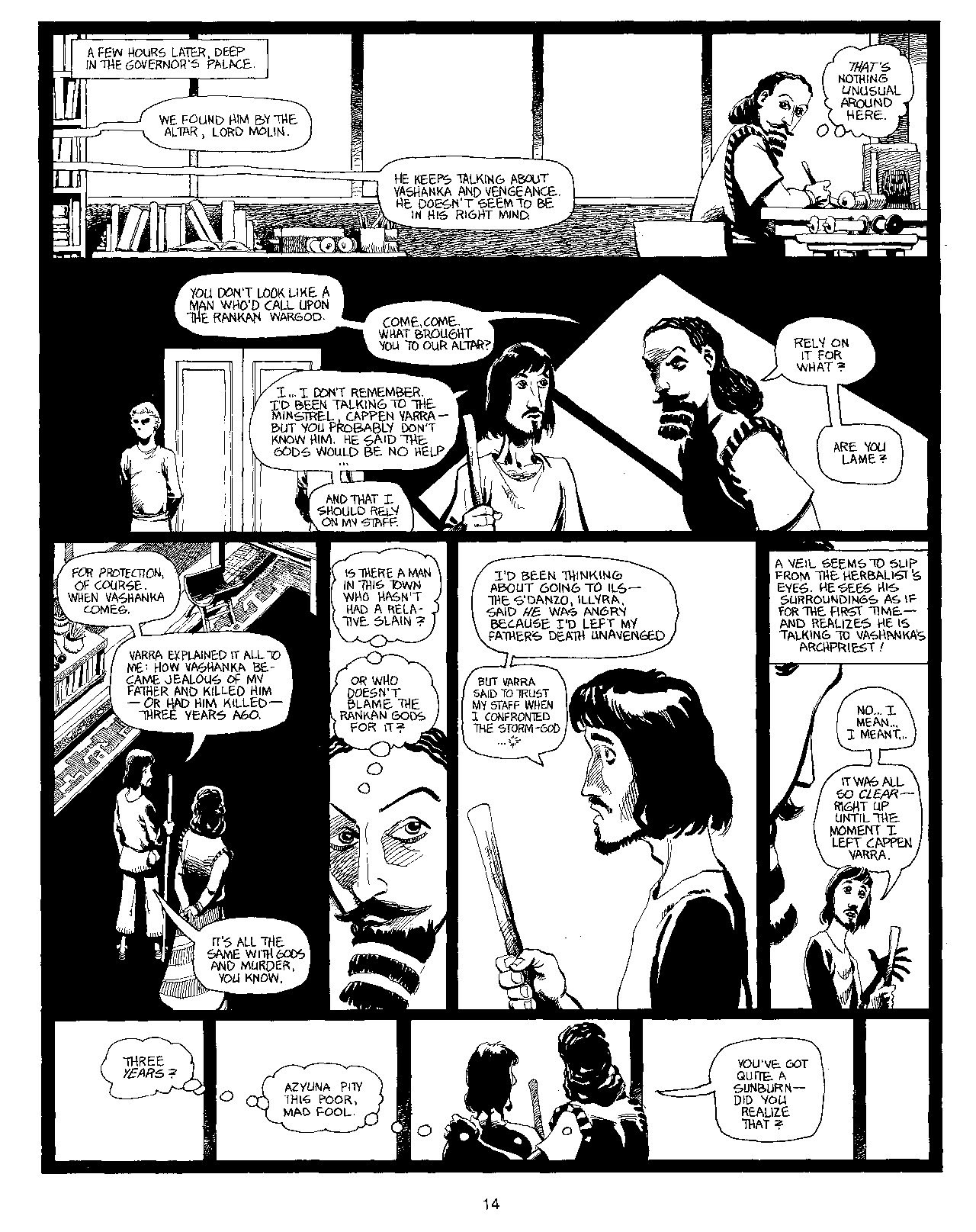 Read online Thieves' World comic -  Issue #3 - 21