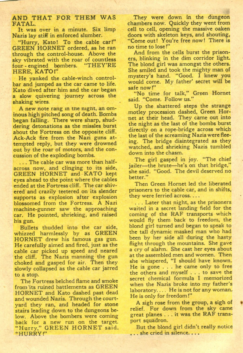 Read online Green Hornet Comics comic -  Issue #16 - 32