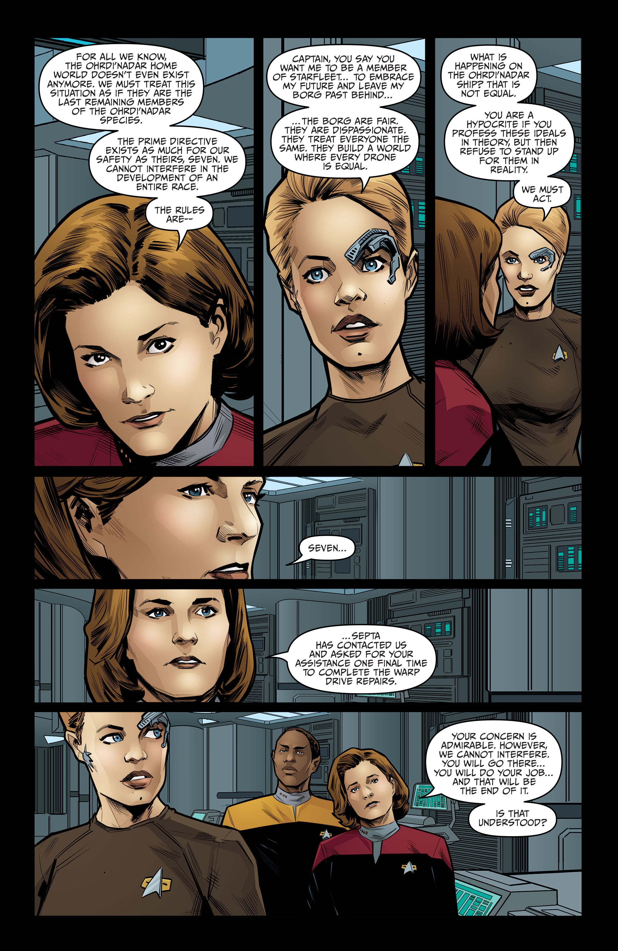 Read online Star Trek: Voyager—Seven’s Reckoning comic -  Issue #4 - 8