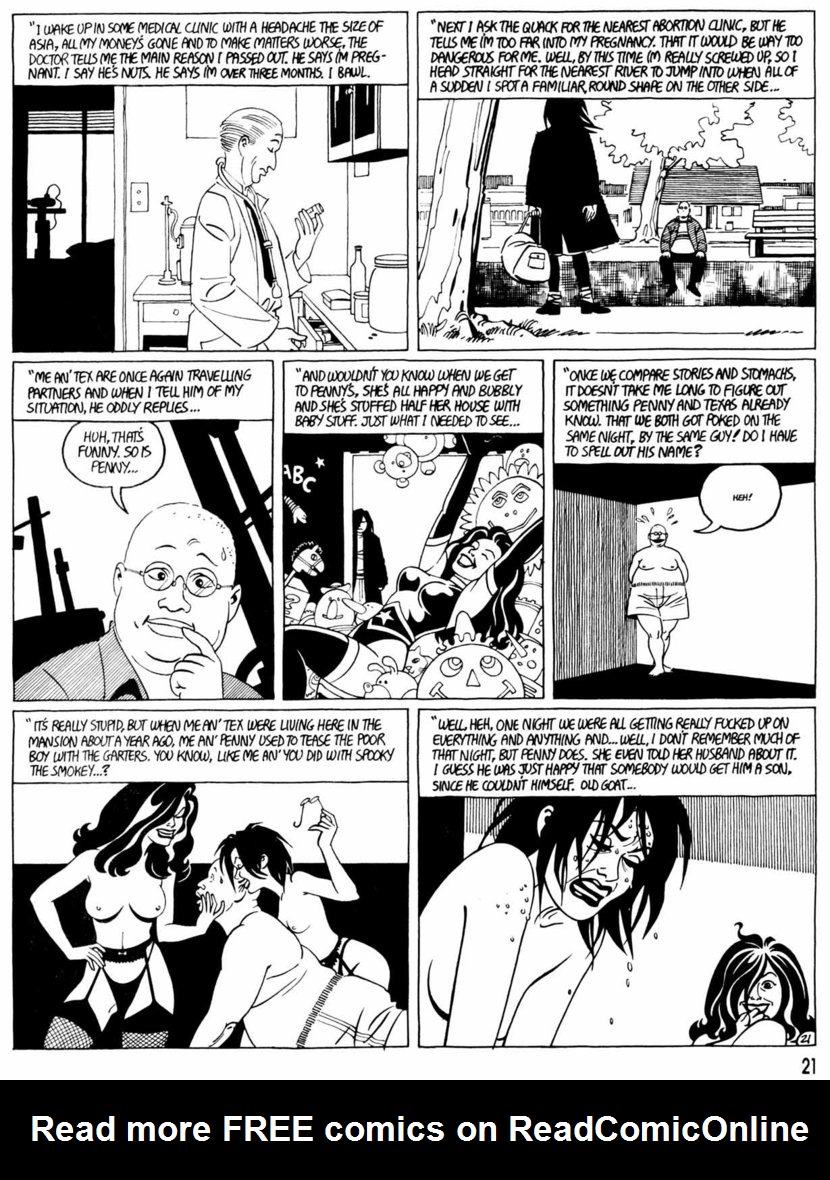 Read online Love and Rockets (1982) comic -  Issue #30 - 24