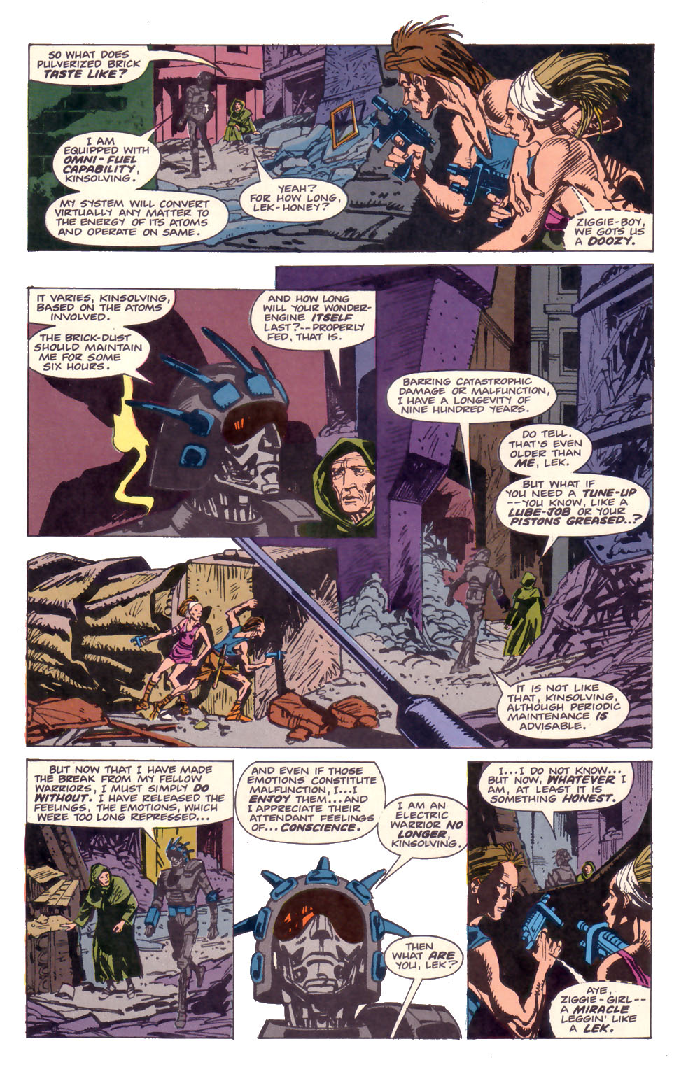 Read online Electric Warrior comic -  Issue #3 - 5