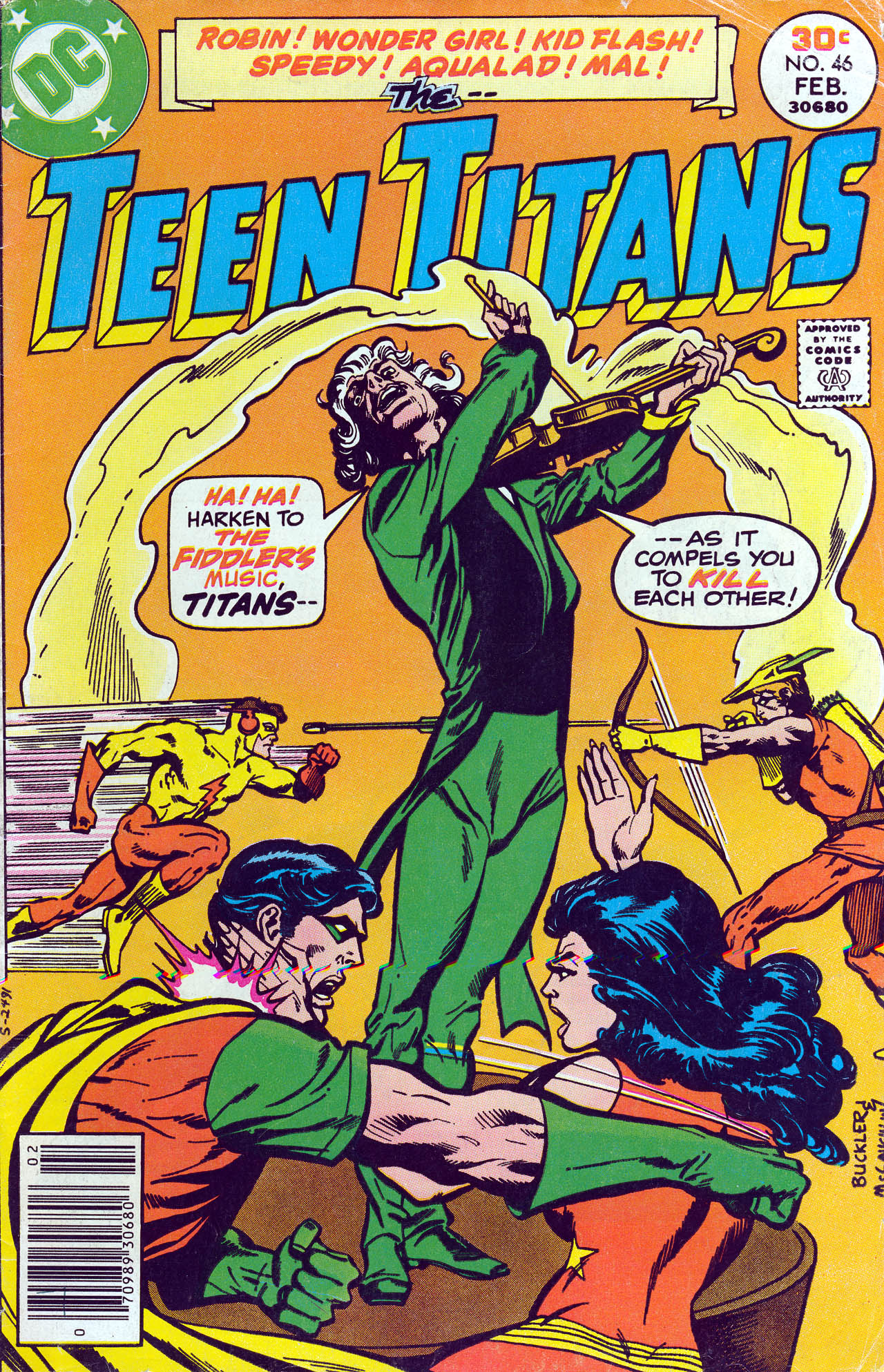 Read online Teen Titans (1966) comic -  Issue #46 - 1