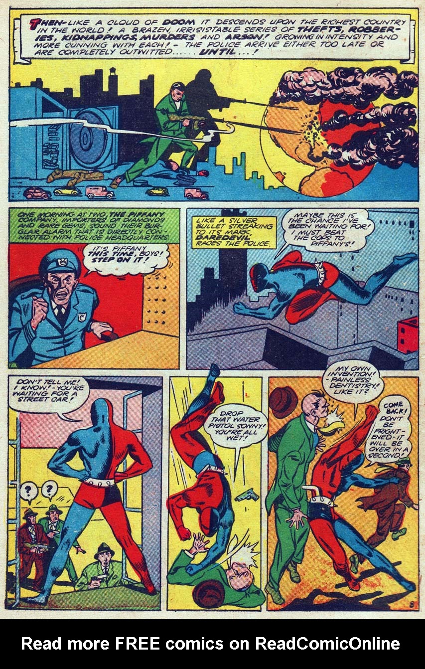 Read online Daredevil (1941) comic -  Issue #2 - 10