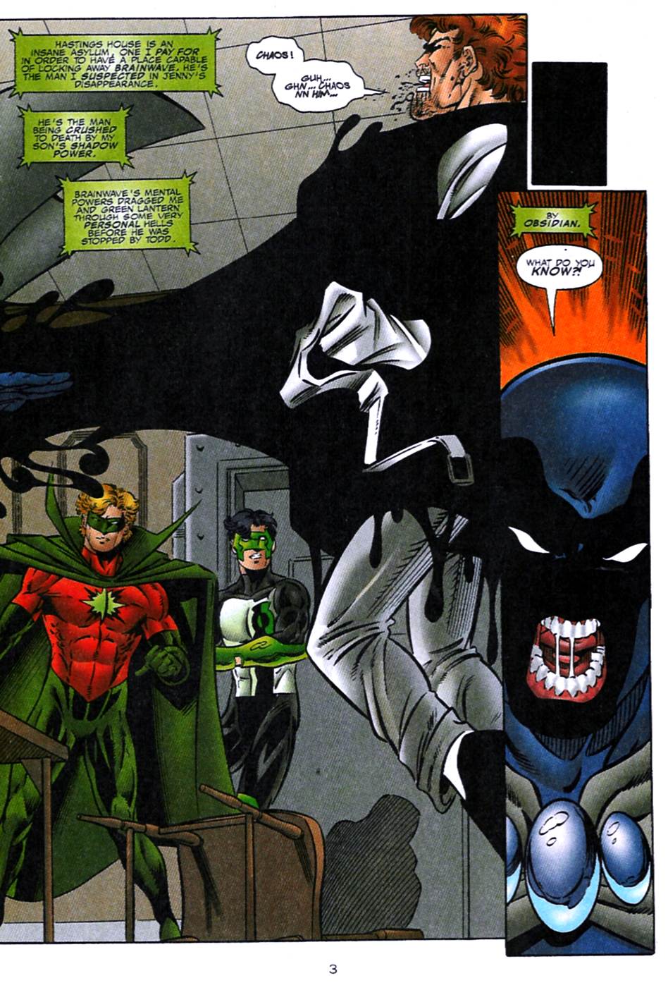 Read online Green Lantern/Sentinel: Heart of Darkness comic -  Issue #2 - 4