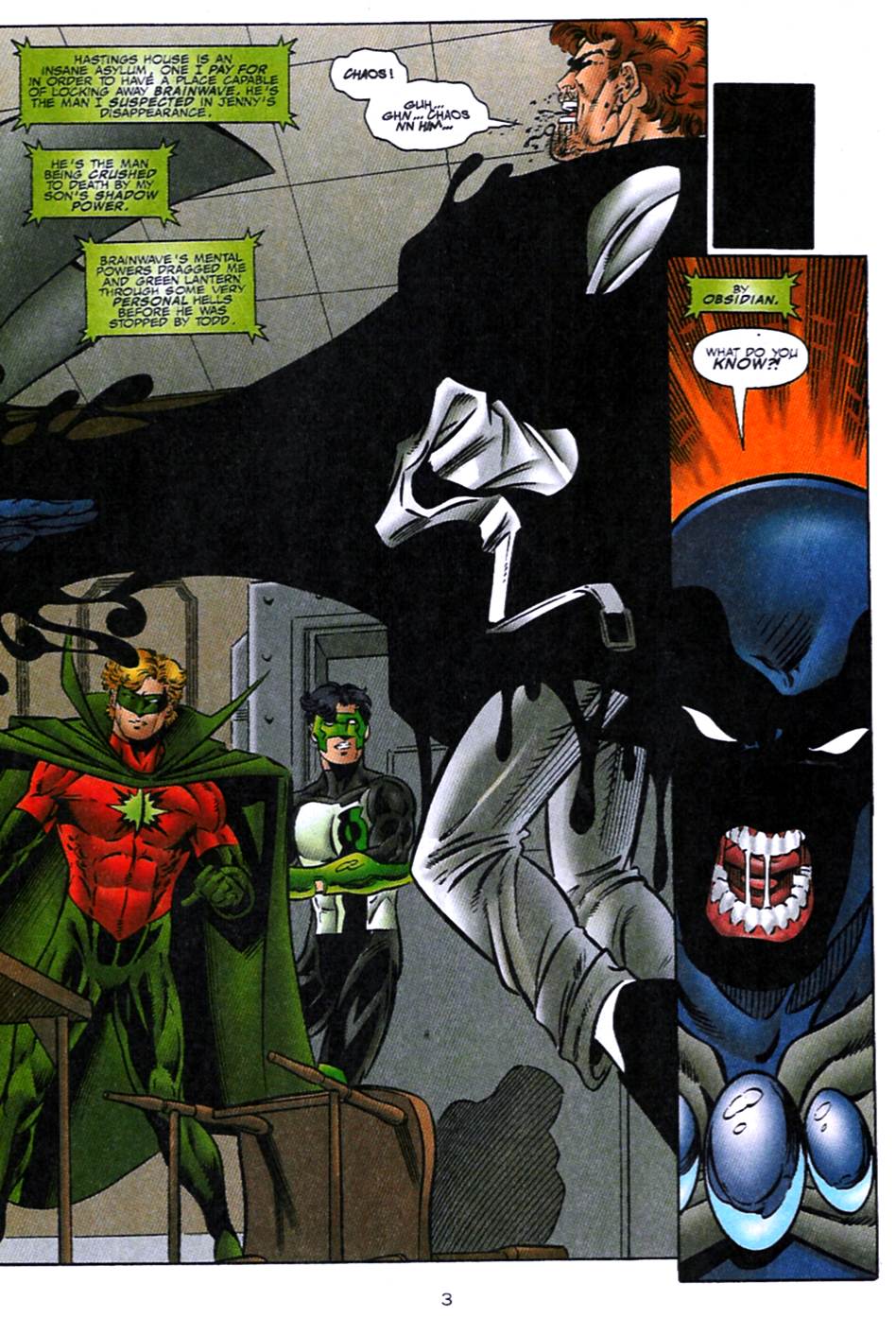 Read online Green Lantern/Sentinel: Heart of Darkness comic -  Issue #2 - 4