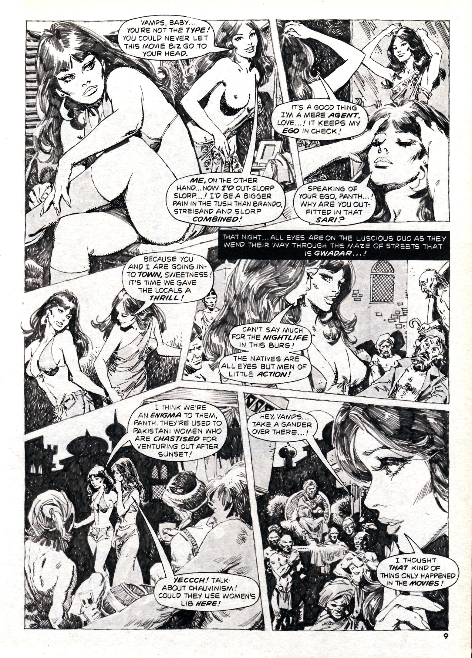 Read online Vampirella (1969) comic -  Issue #76 - 9