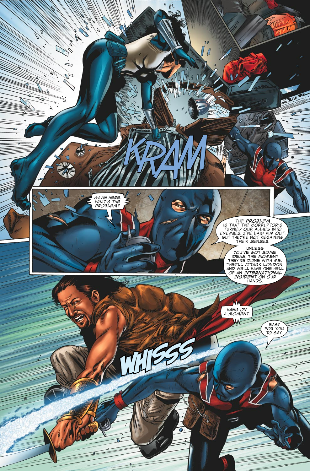 Read online Union Jack (2006) comic -  Issue #3 - 6