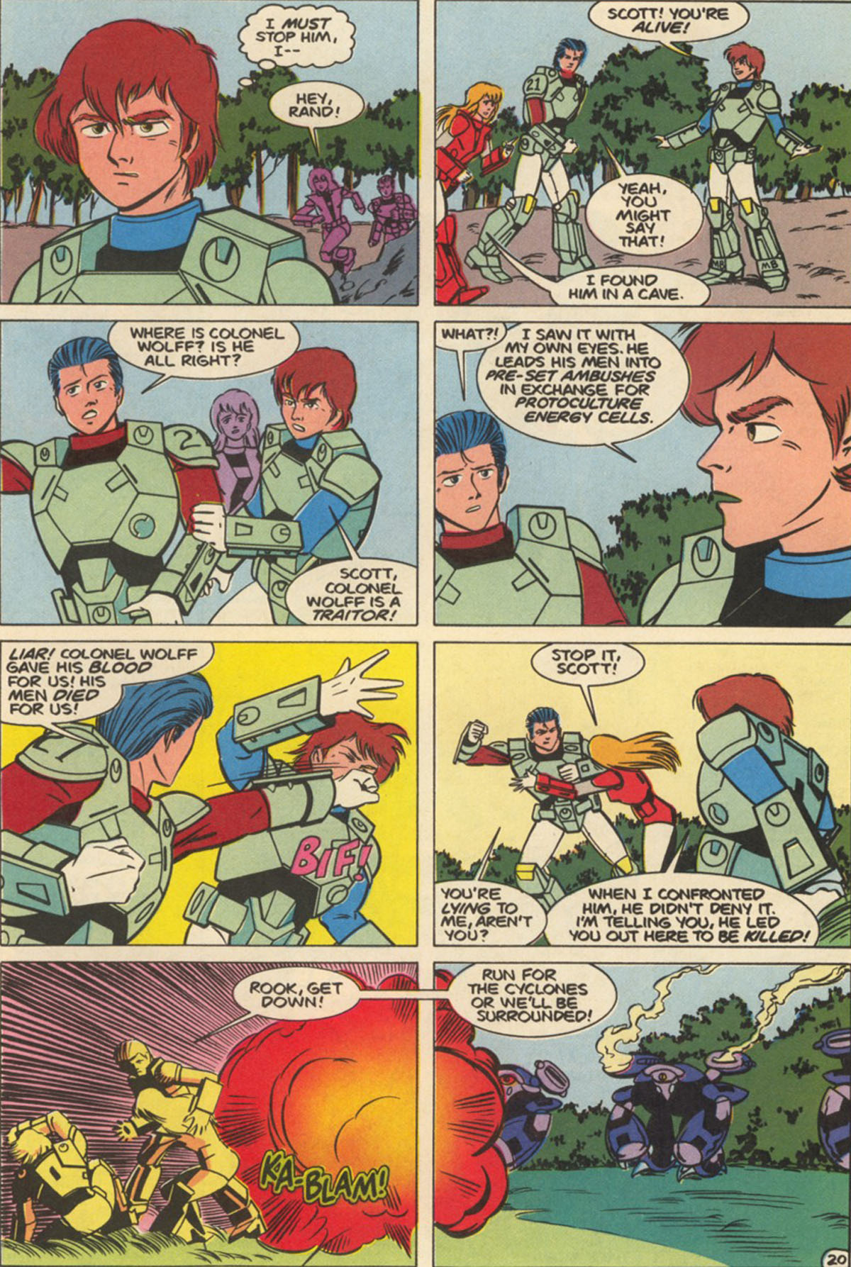 Read online Robotech The New Generation comic -  Issue #8 - 26