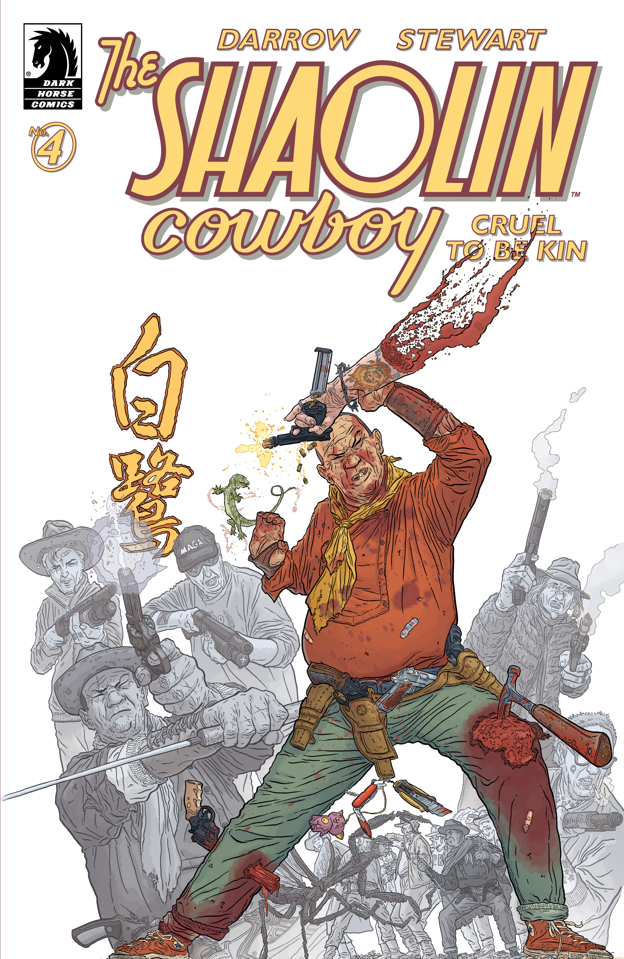 Read online Shaolin Cowboy: Cruel to Be Kin comic -  Issue #4 - 1