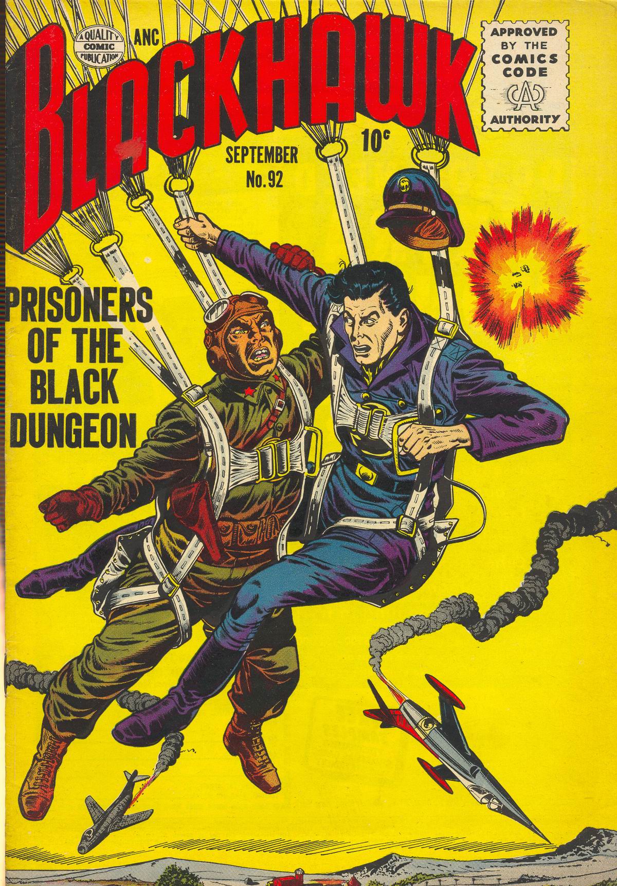 Read online Blackhawk (1957) comic -  Issue #92 - 1