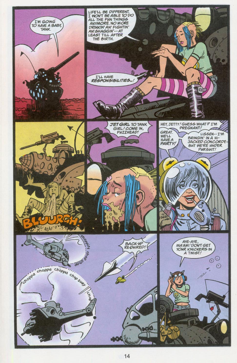 Read online Tank Girl: Apocalypse comic -  Issue #2 - 15