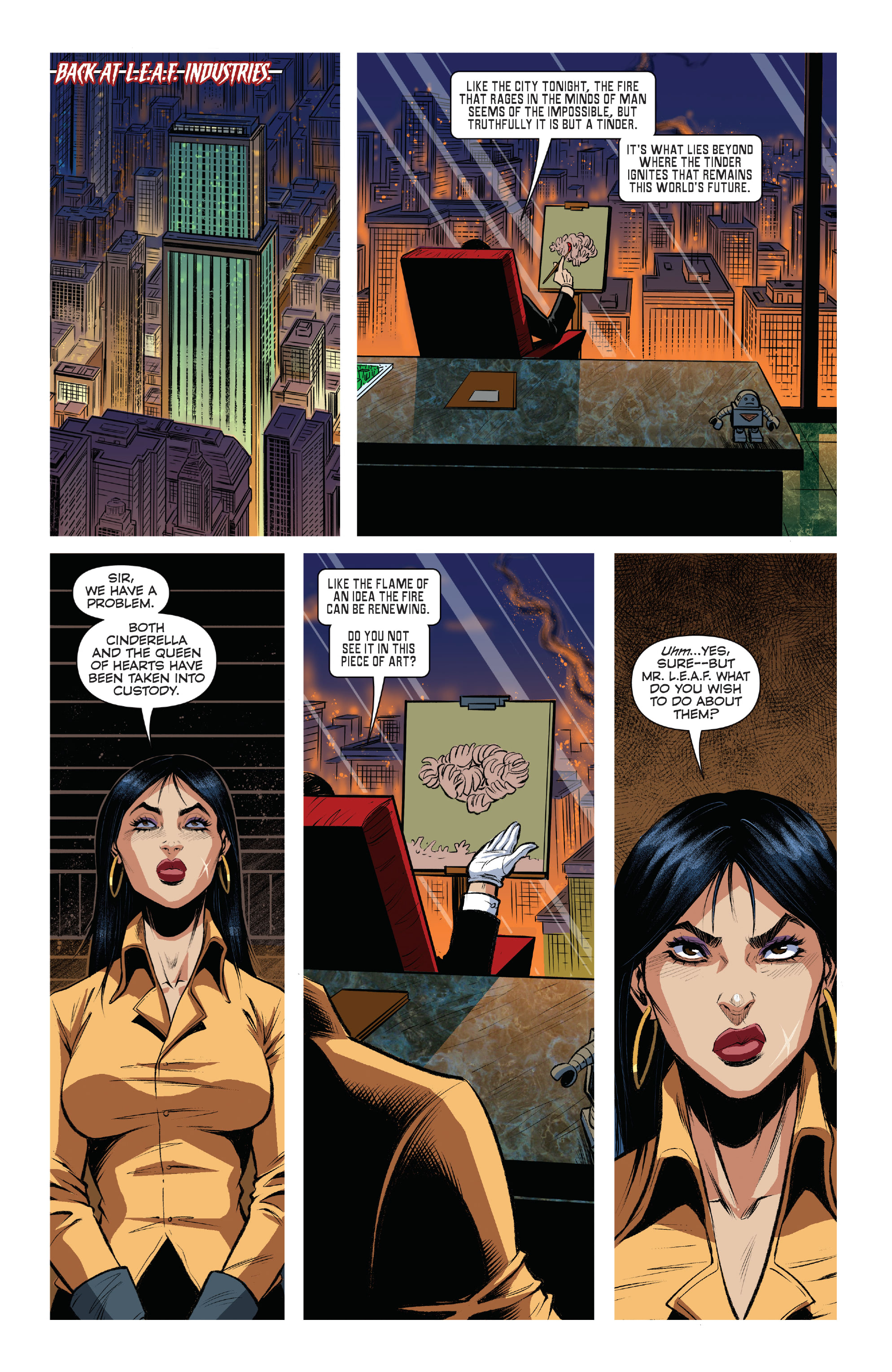 Read online Cinderella vs The Queen of Hearts comic -  Issue #1 - 32