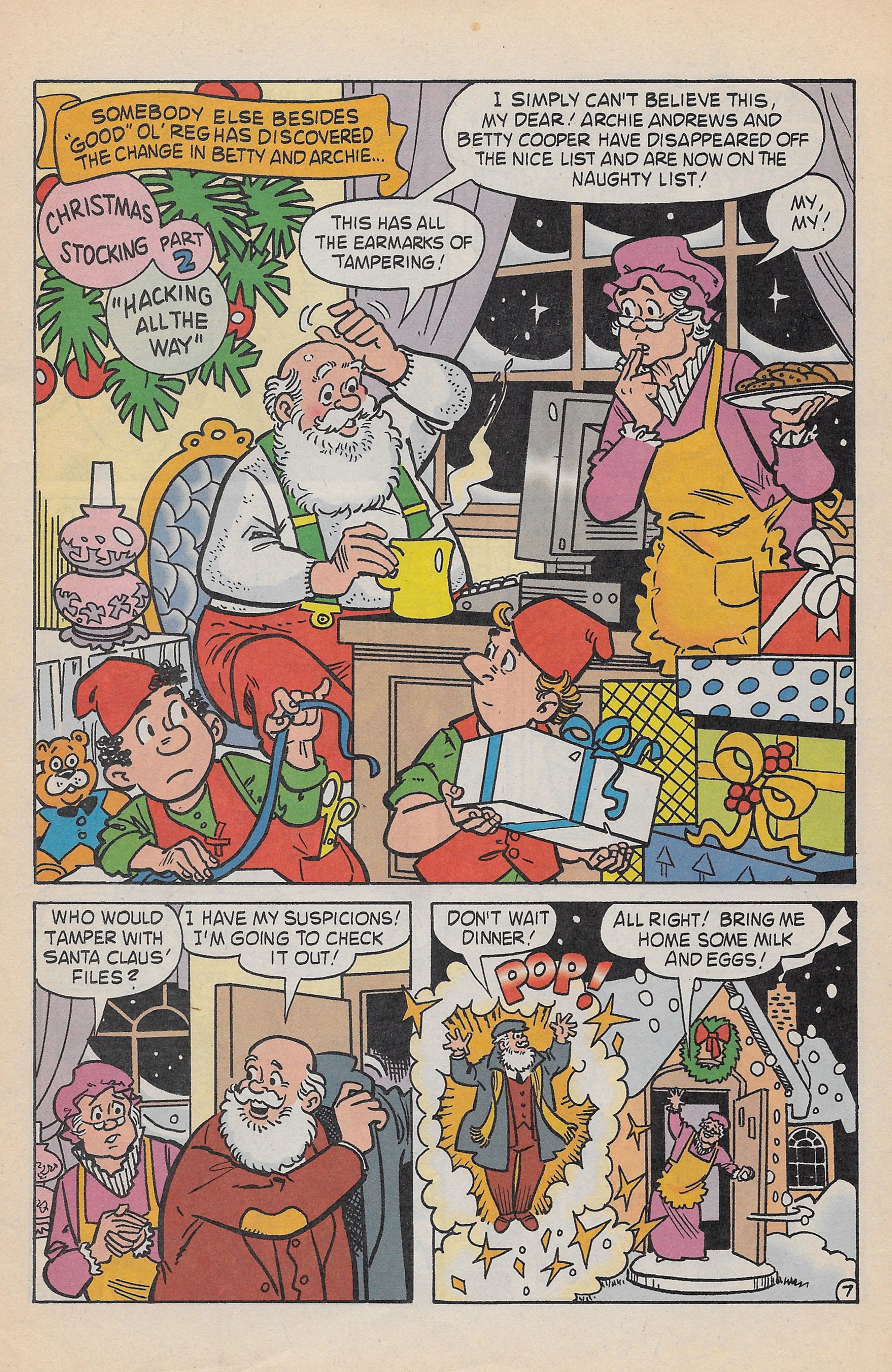 Read online Archie's Christmas Stocking comic -  Issue #4 - 11