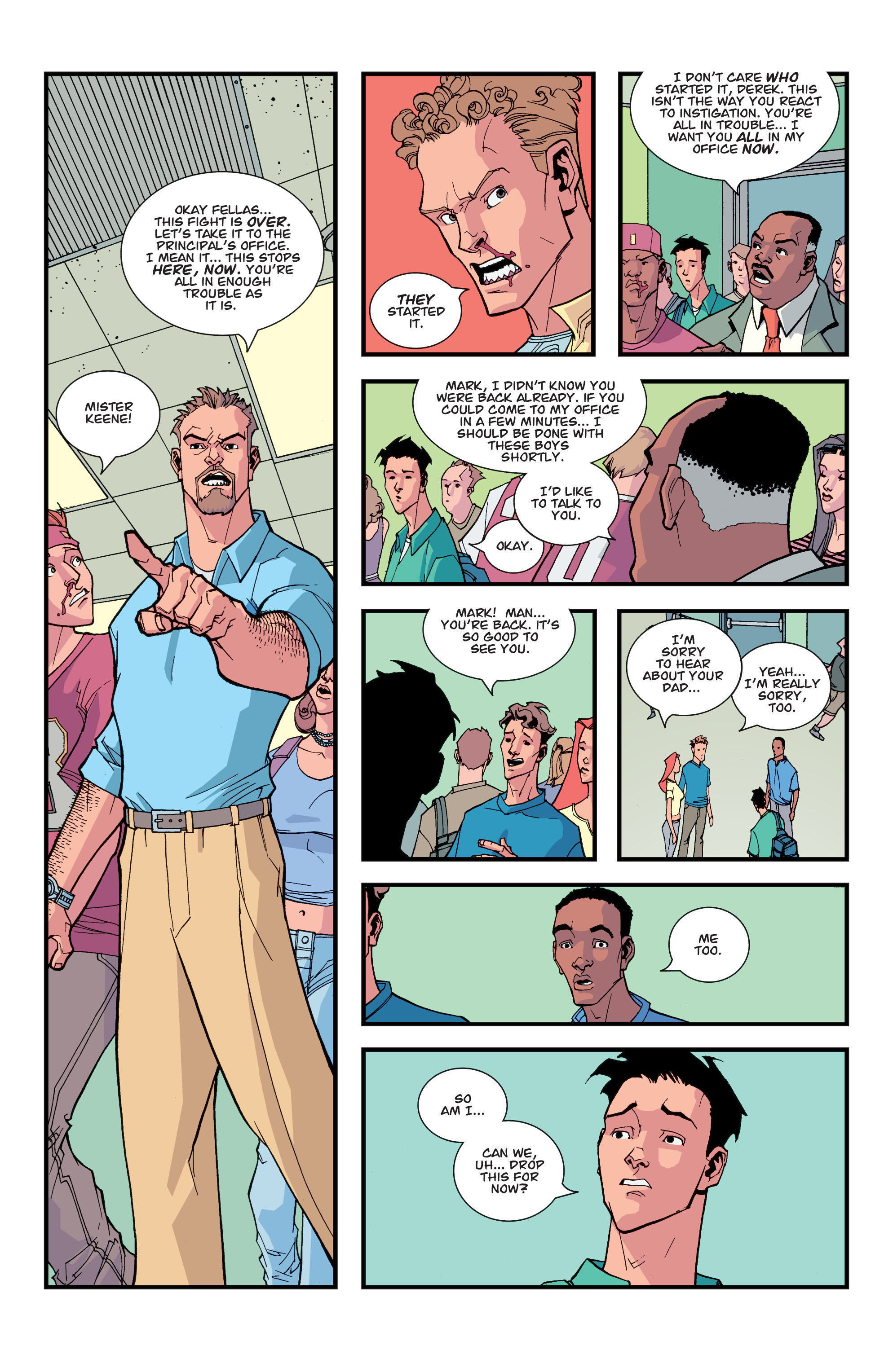 Read online Invincible comic -  Issue # _TPB 4 - Head of The Class - 17