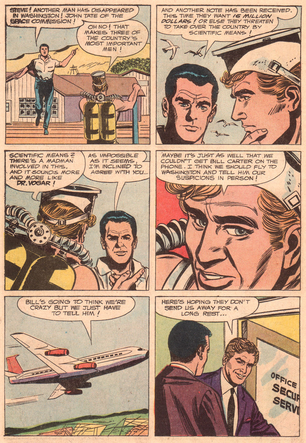 Read online The Frogmen comic -  Issue #10 - 11