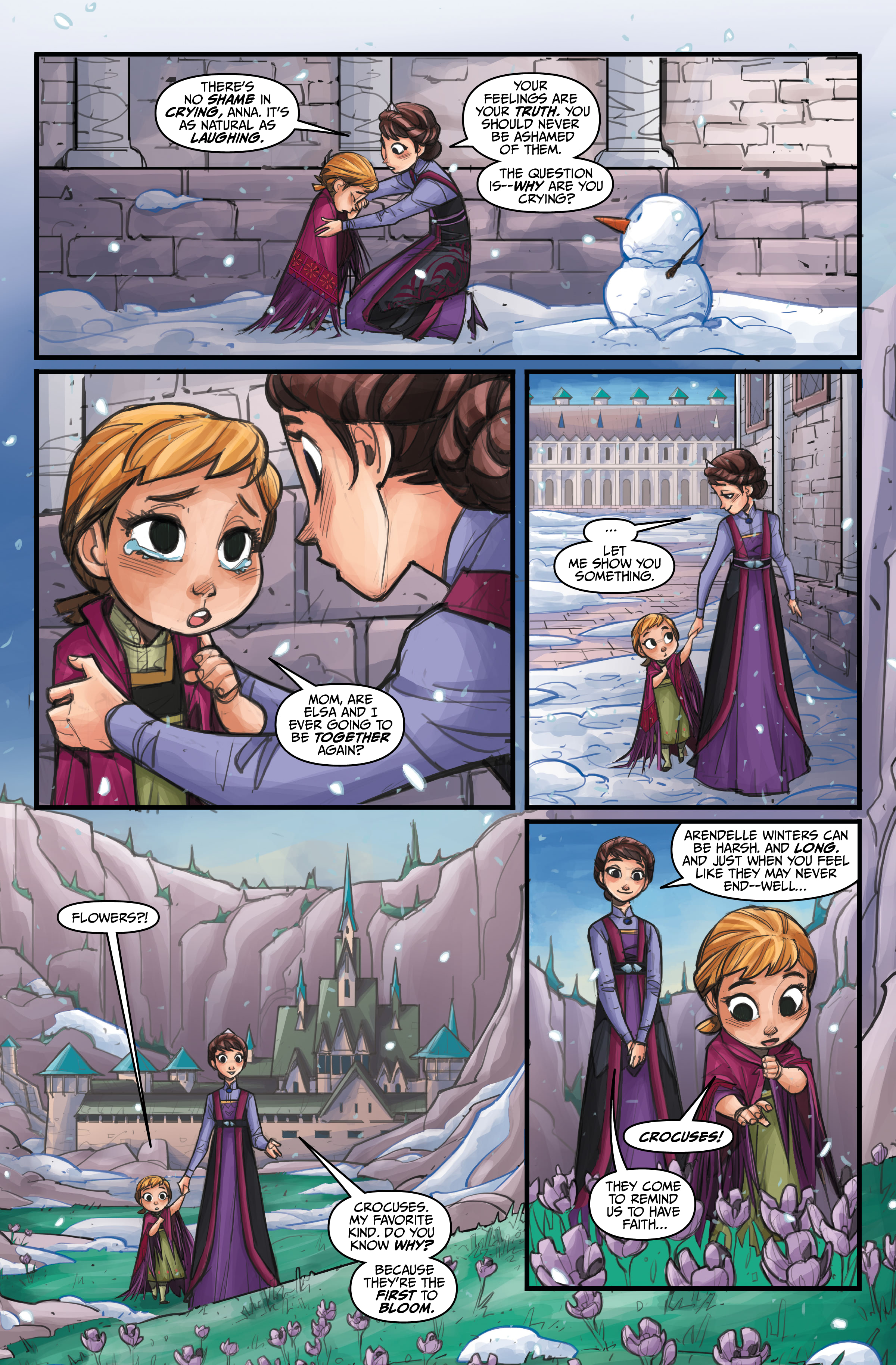 Read online Disney Frozen Library Edition comic -  Issue # TPB (Part 3) - 56