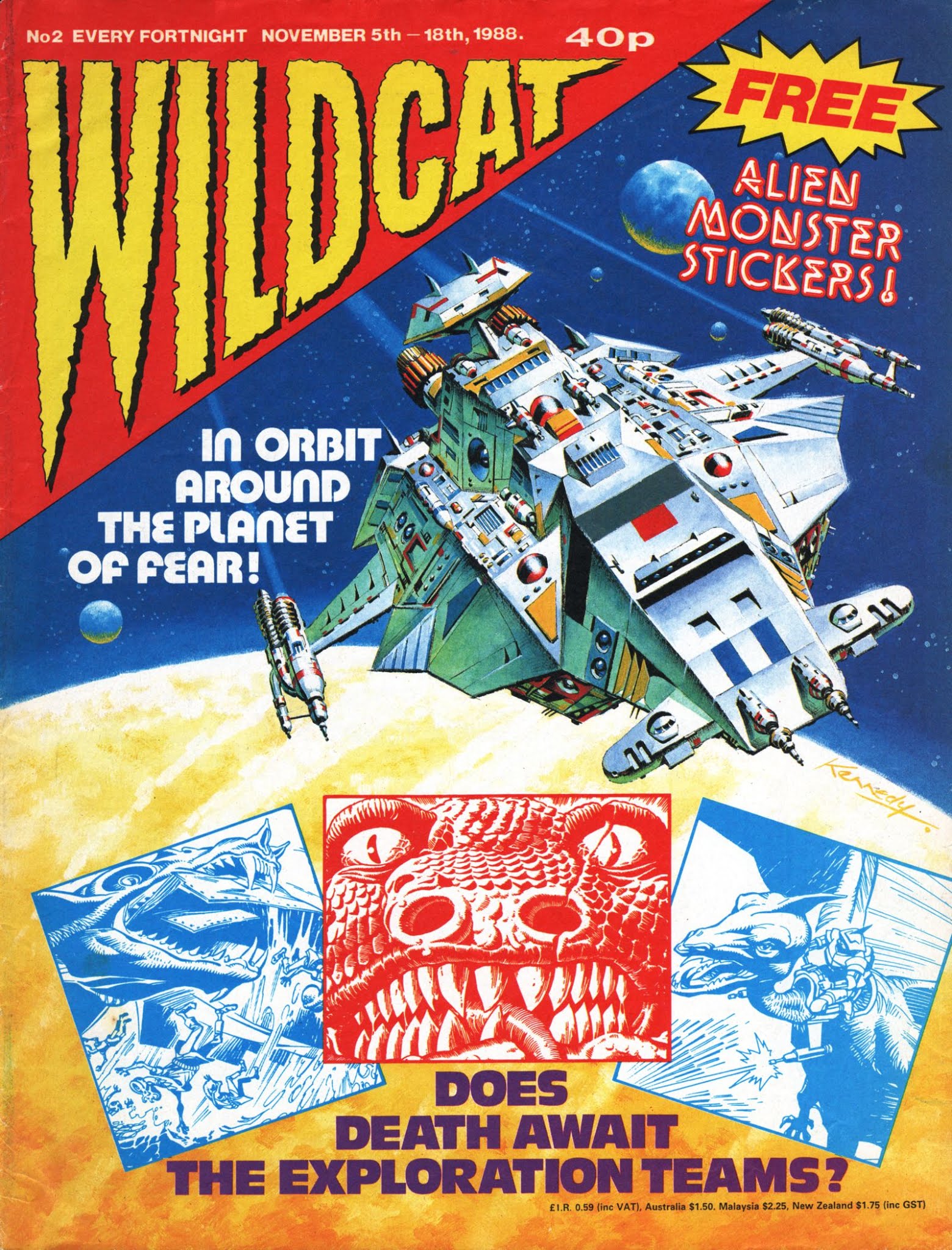 Read online Wildcat comic -  Issue #2 - 1
