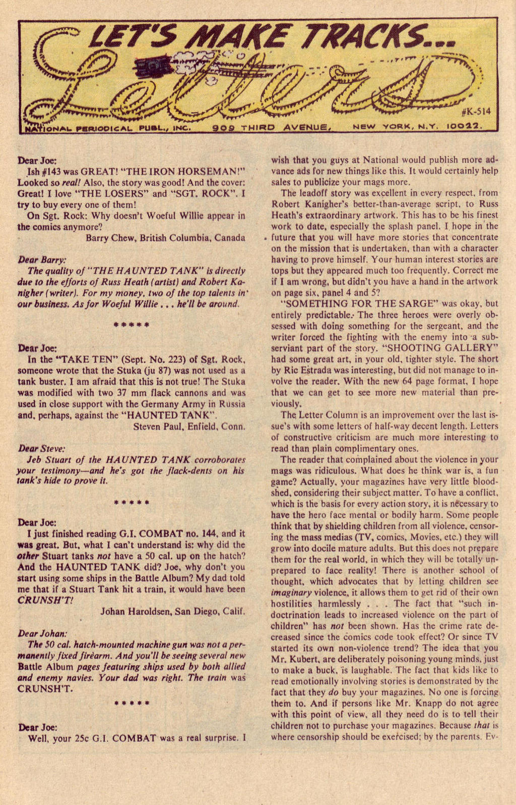 Read online G.I. Combat (1952) comic -  Issue #146 - 20